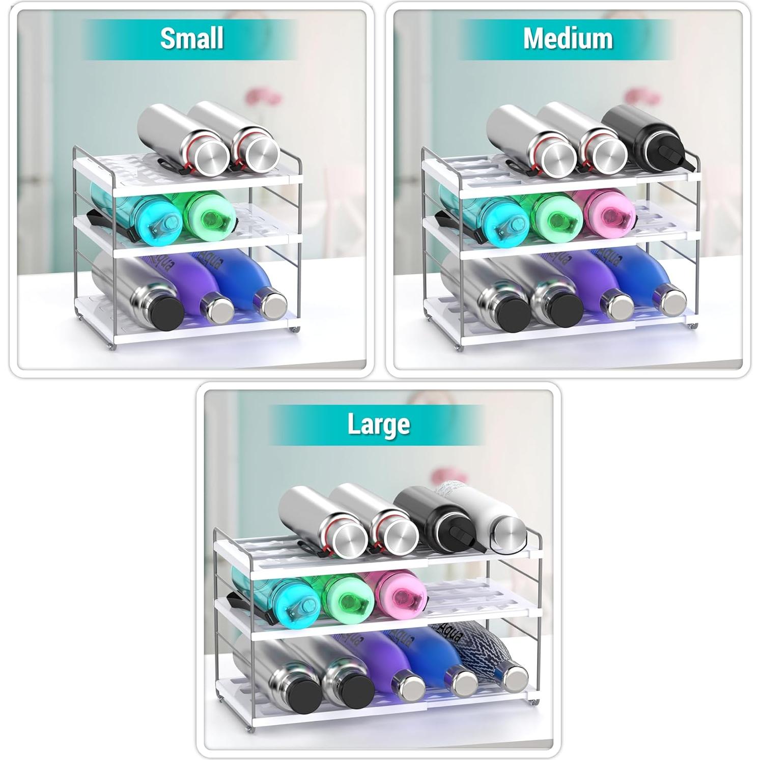 Organizador de Gabinete YAN & HIN para 15 Botellas Extensible