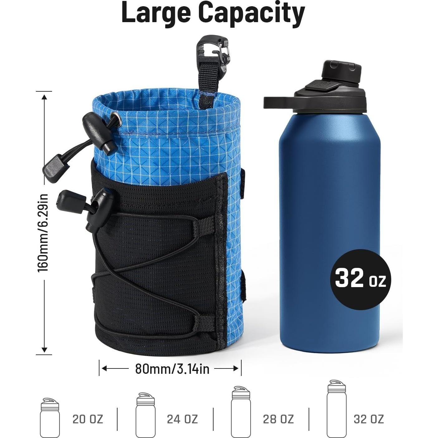 Soporte para Botellas de Agua Neverwhy FYUS-0092 Azul 0.95L