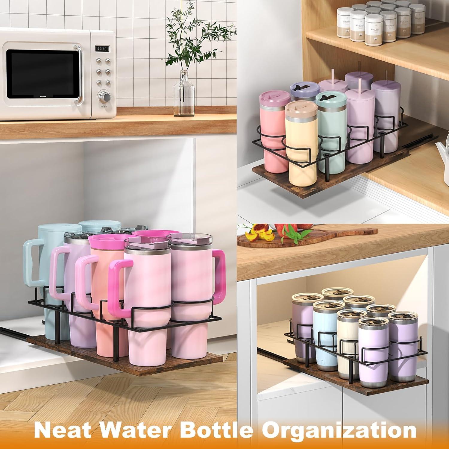 Organizador de Botellas de Agua Extraíble Housolution 1 Paquete