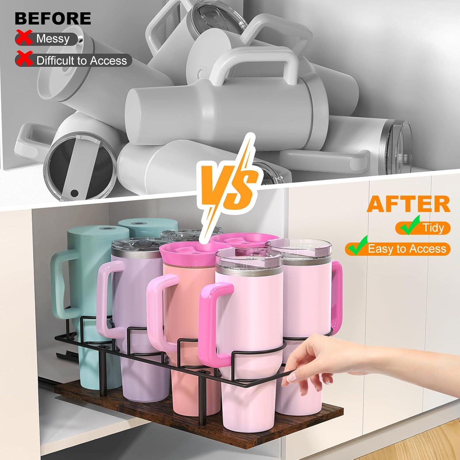 Organizador de Botellas de Agua Extraíble Housolution 1 Paquete