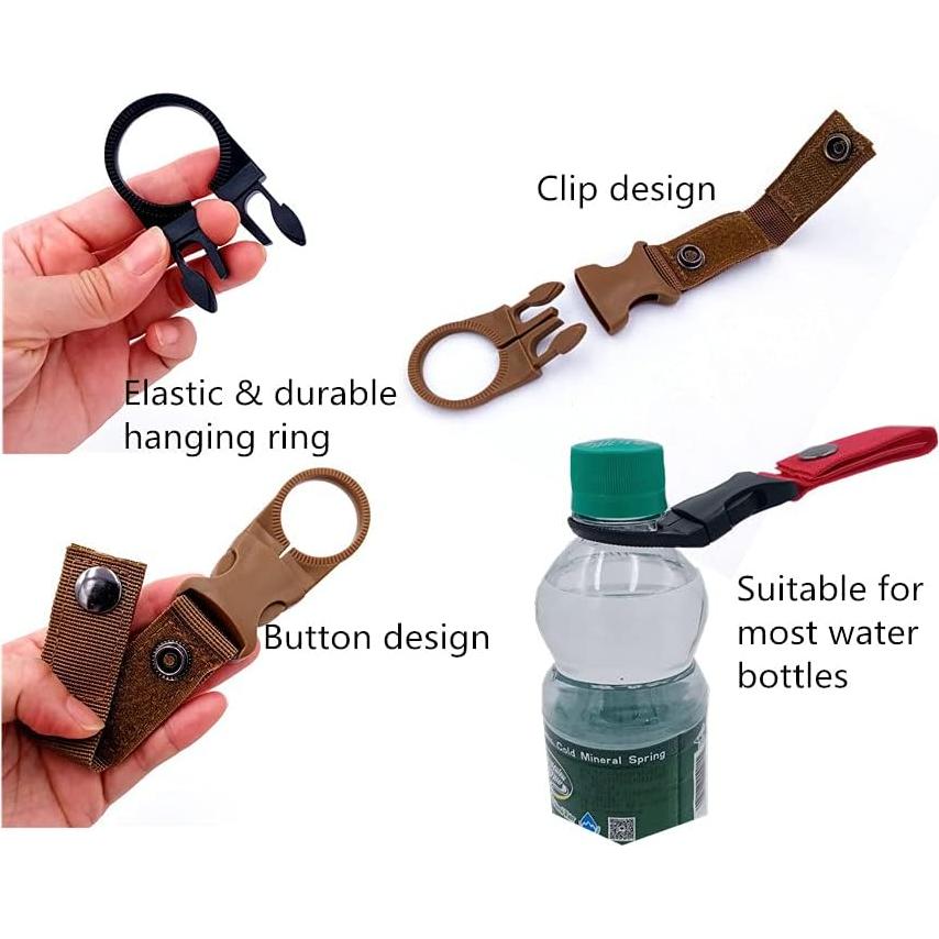 Soporte de Clip para Botellas de Agua SUSU BLOCK - 4 Piezas Nylon