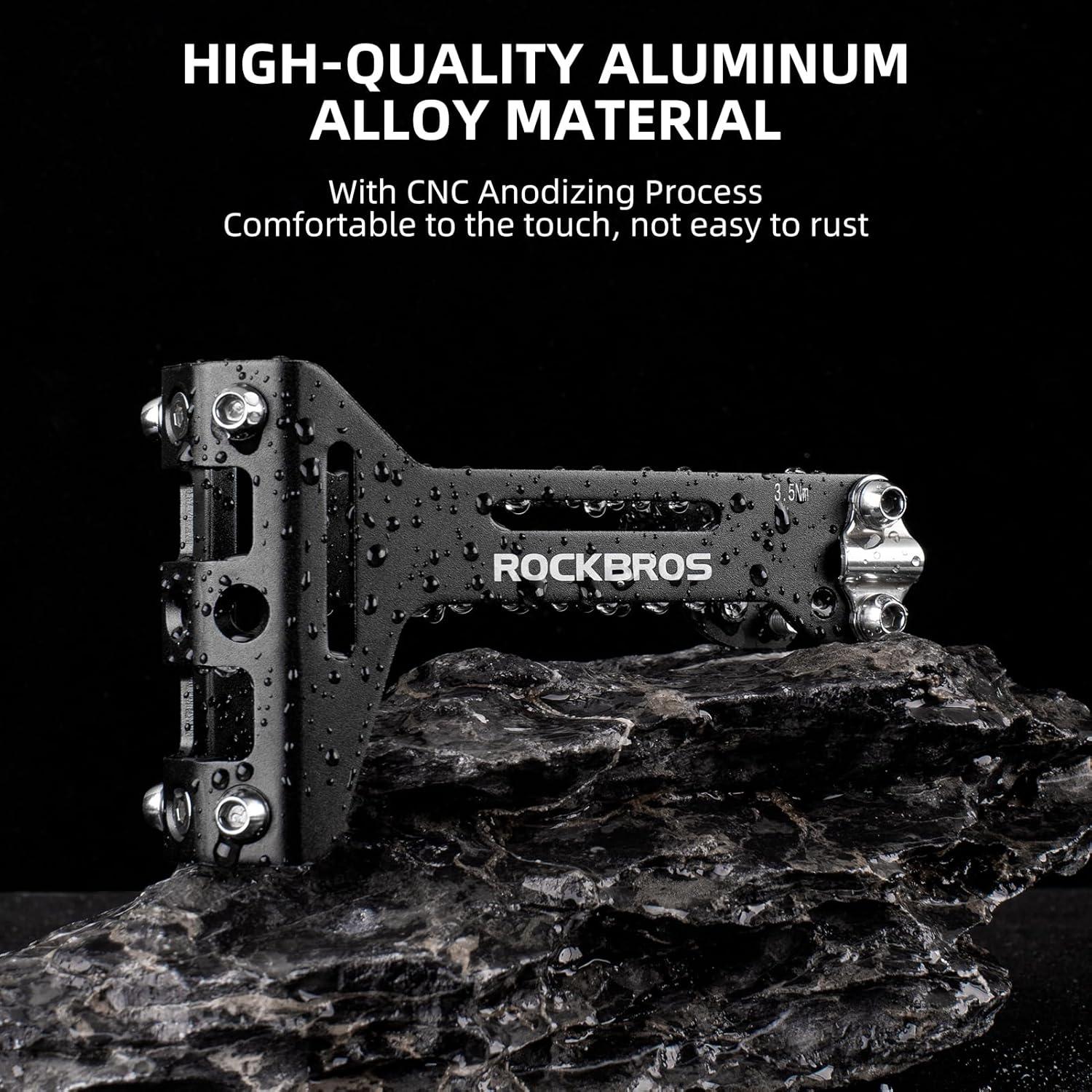 Soporte para Botellas de Agua ROCKBROS Ajustable Aluminio 150g