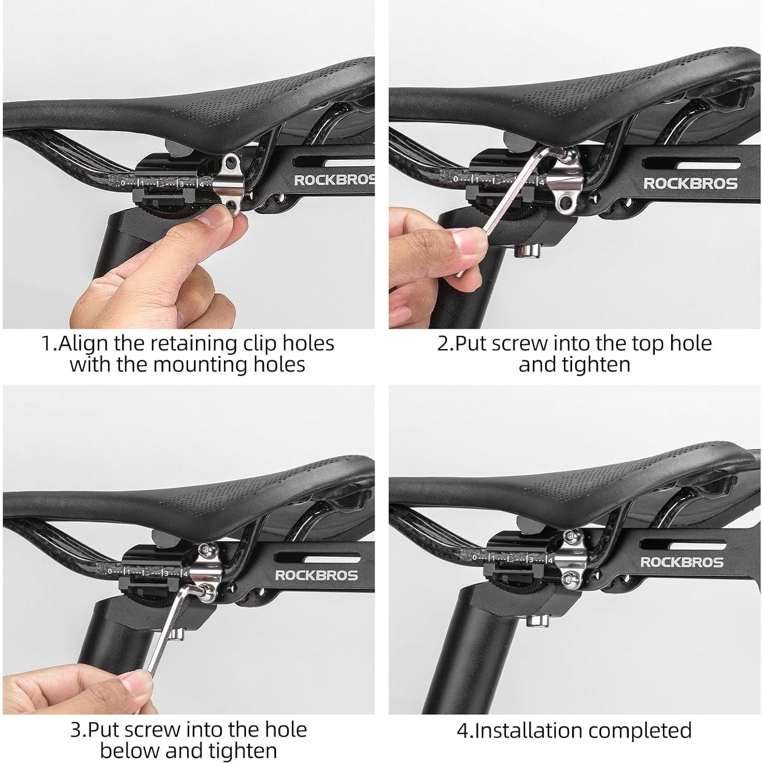 Soporte para Botellas de Agua ROCKBROS Ajustable Aluminio 150g