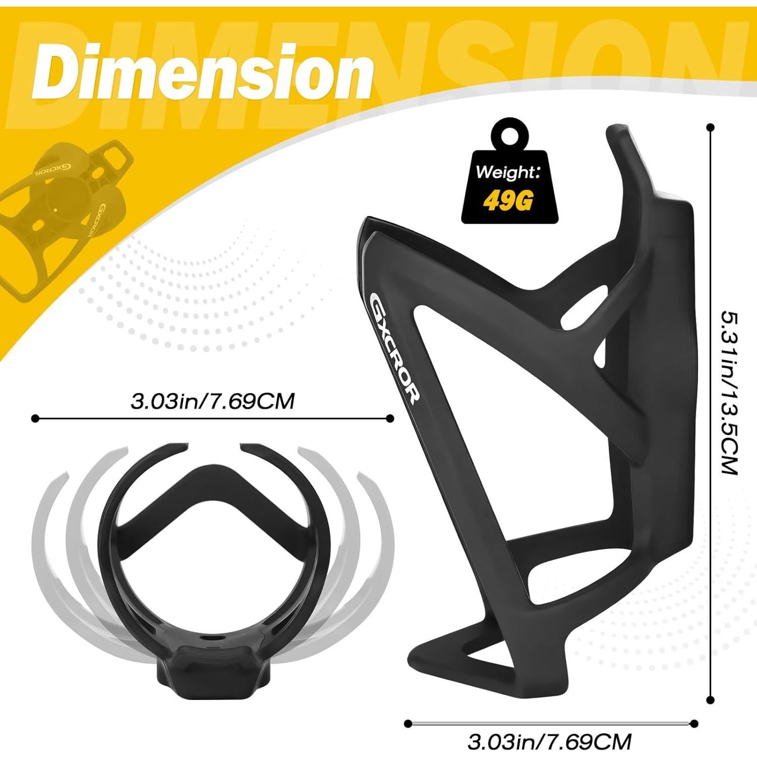 Soporte para Botella de Agua de Bicicleta GXCROR ZPSHJ-12
