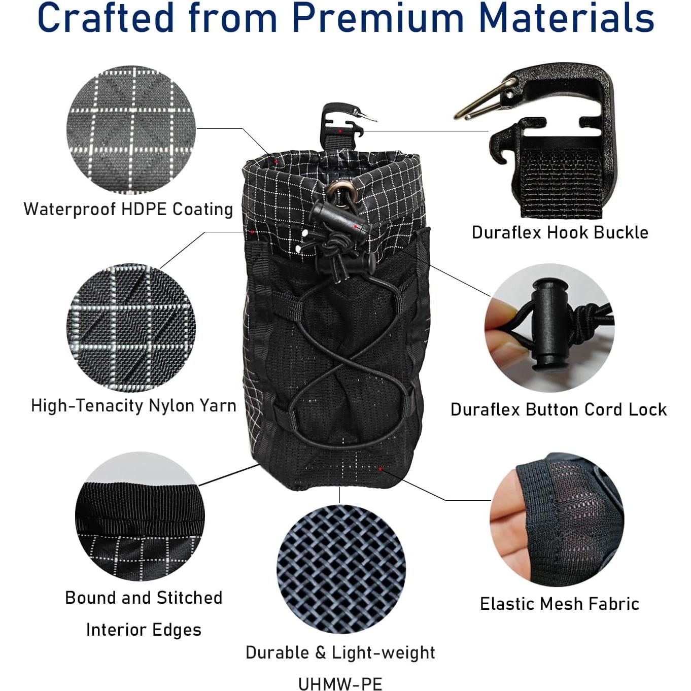 Soporte de Botella de Agua FIOTCEL Ultraligero 0.24-0.71L