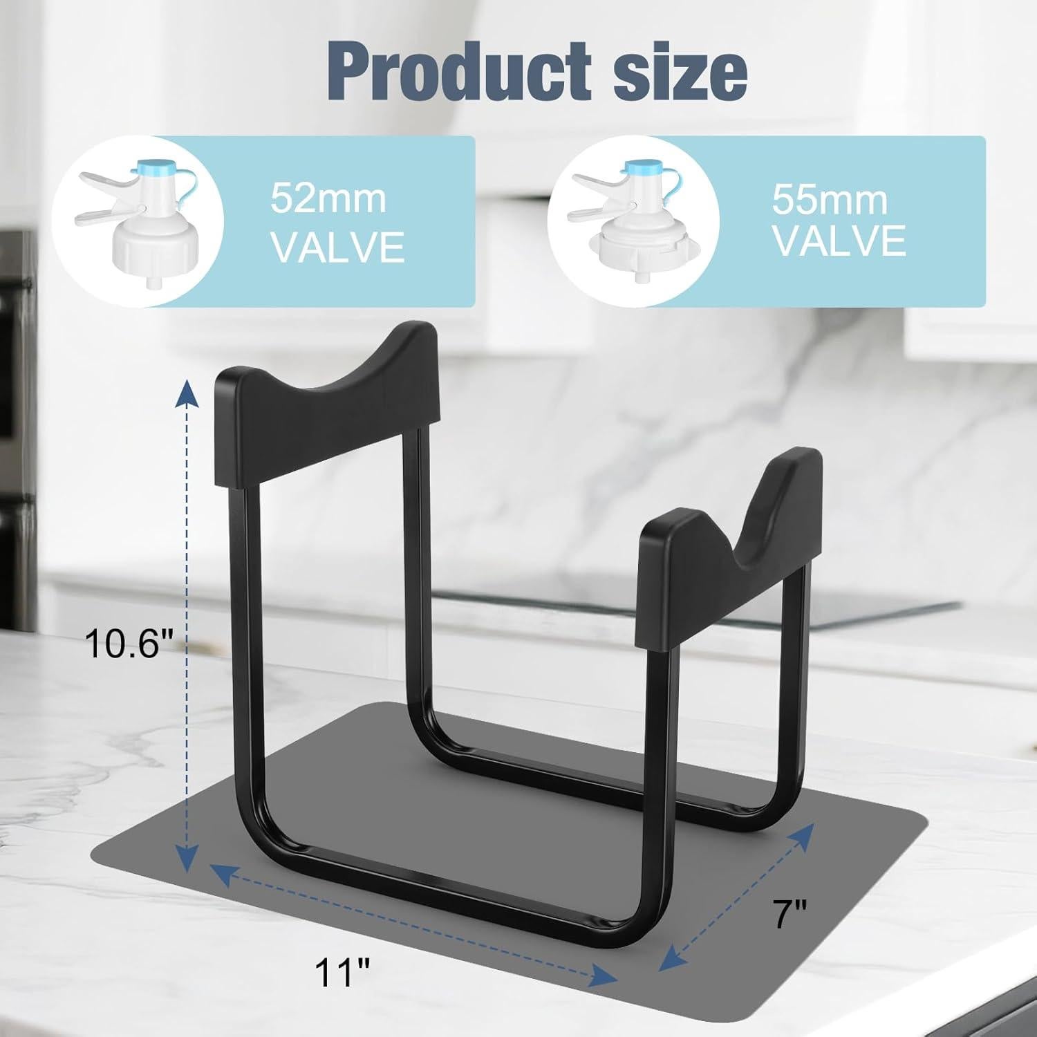 Soporte para Jarra de Agua HAVEDAWN 3-5 Galones Acero Inoxidable