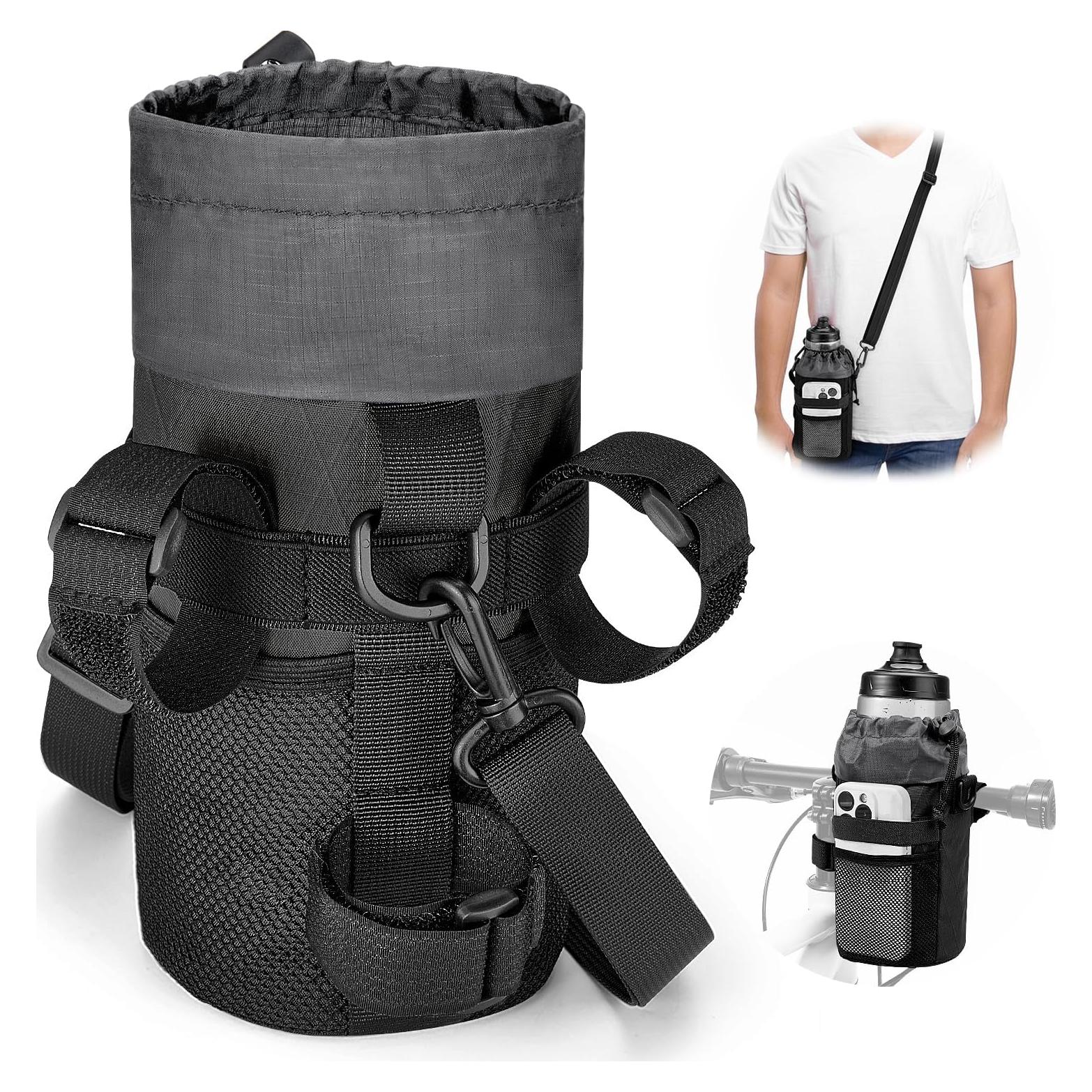 Soporte para Botella de Agua WOTOW Negro - Universal para Bicicleta