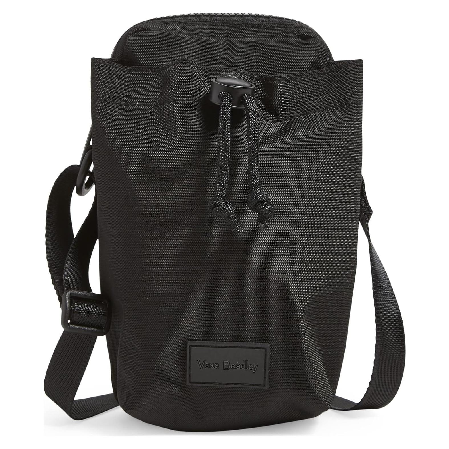 Bolso Bandolera Vera Bradley ReActive Negro Ligero Reciclado