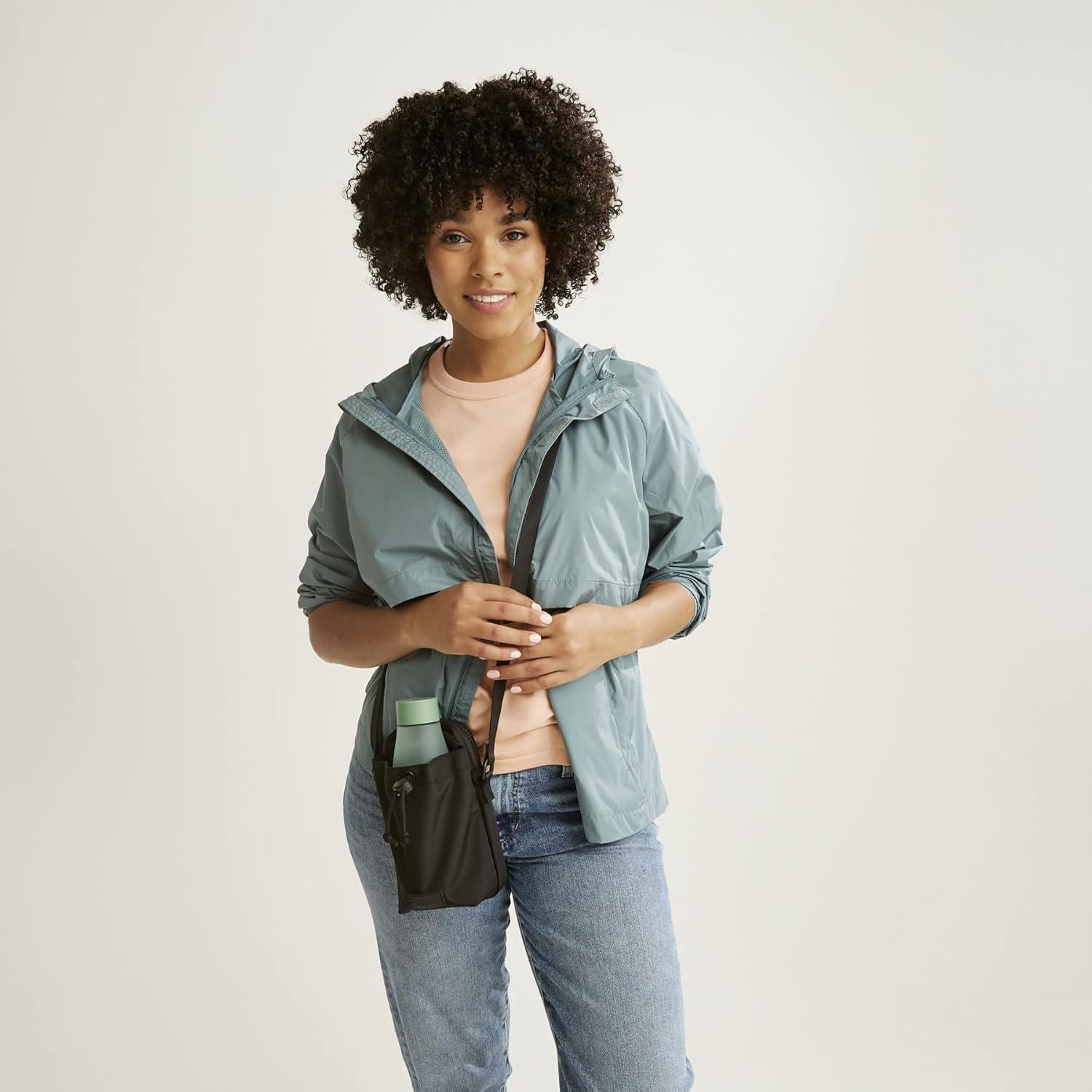 Bolso Bandolera Vera Bradley ReActive Negro Ligero Reciclado