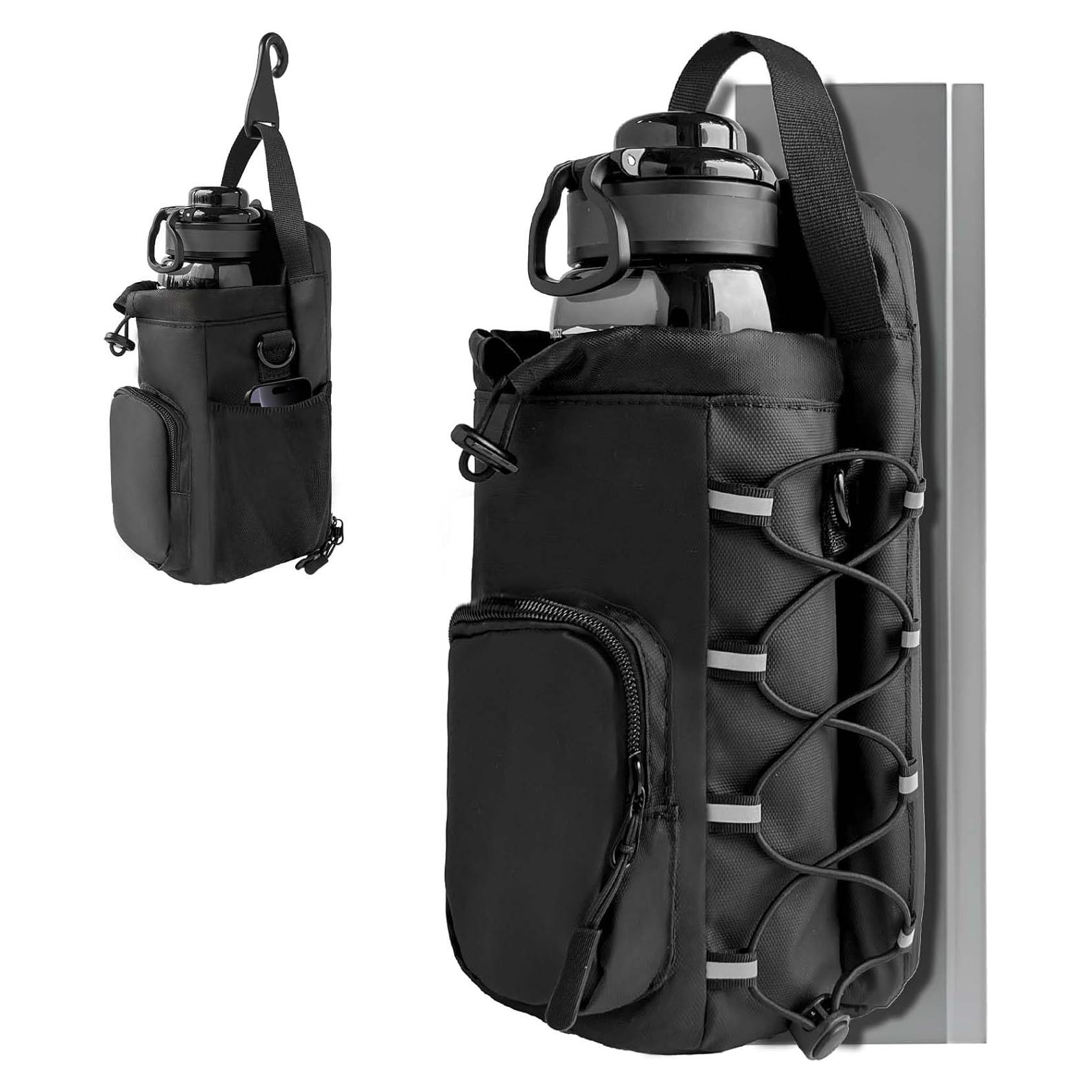 Bolsa de Gimnasio Magnética JACZZO 1.77L Negra Unisex