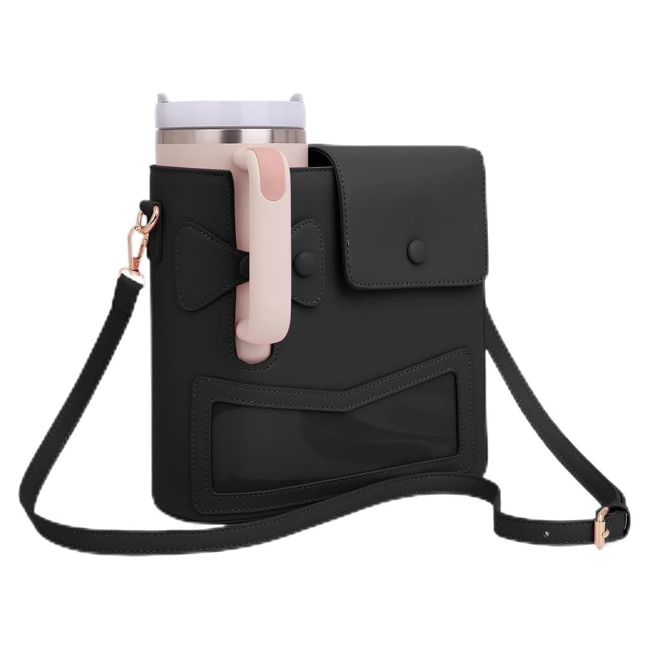 Bolso Cruzado Asaint para Taza Stanley 40 oz con Soporte