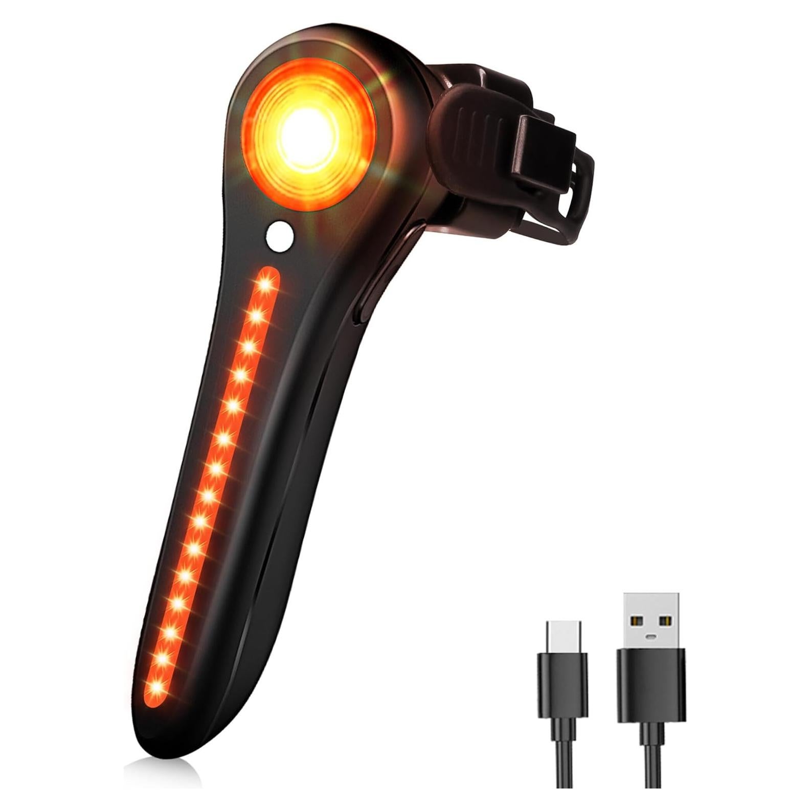 Luz Trasera de Bicicleta DARKBEAM T24 Recargable USB-C IP64