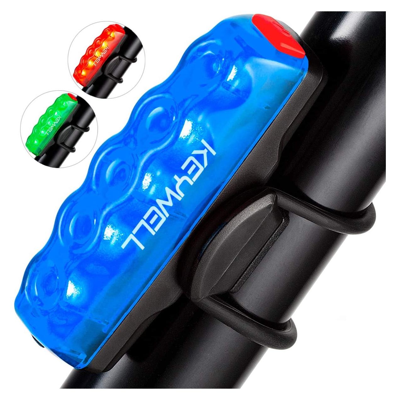 Luz Trasera LED Recargable KEYWELL 500 Lúmenes Impermeable