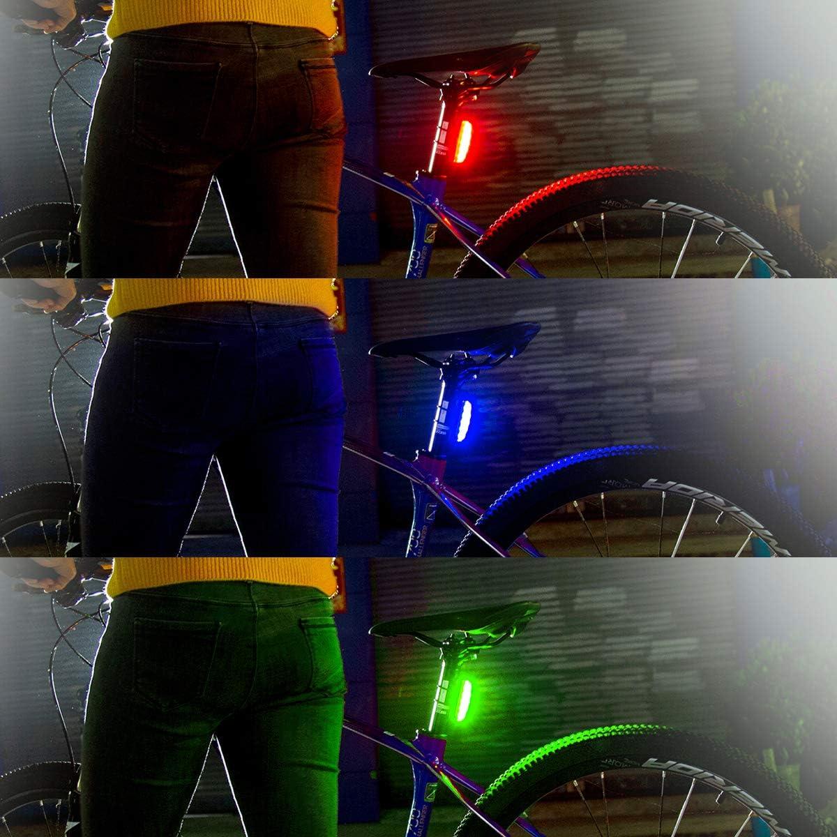 Luz Trasera LED Recargable KEYWELL 500 Lúmenes Impermeable