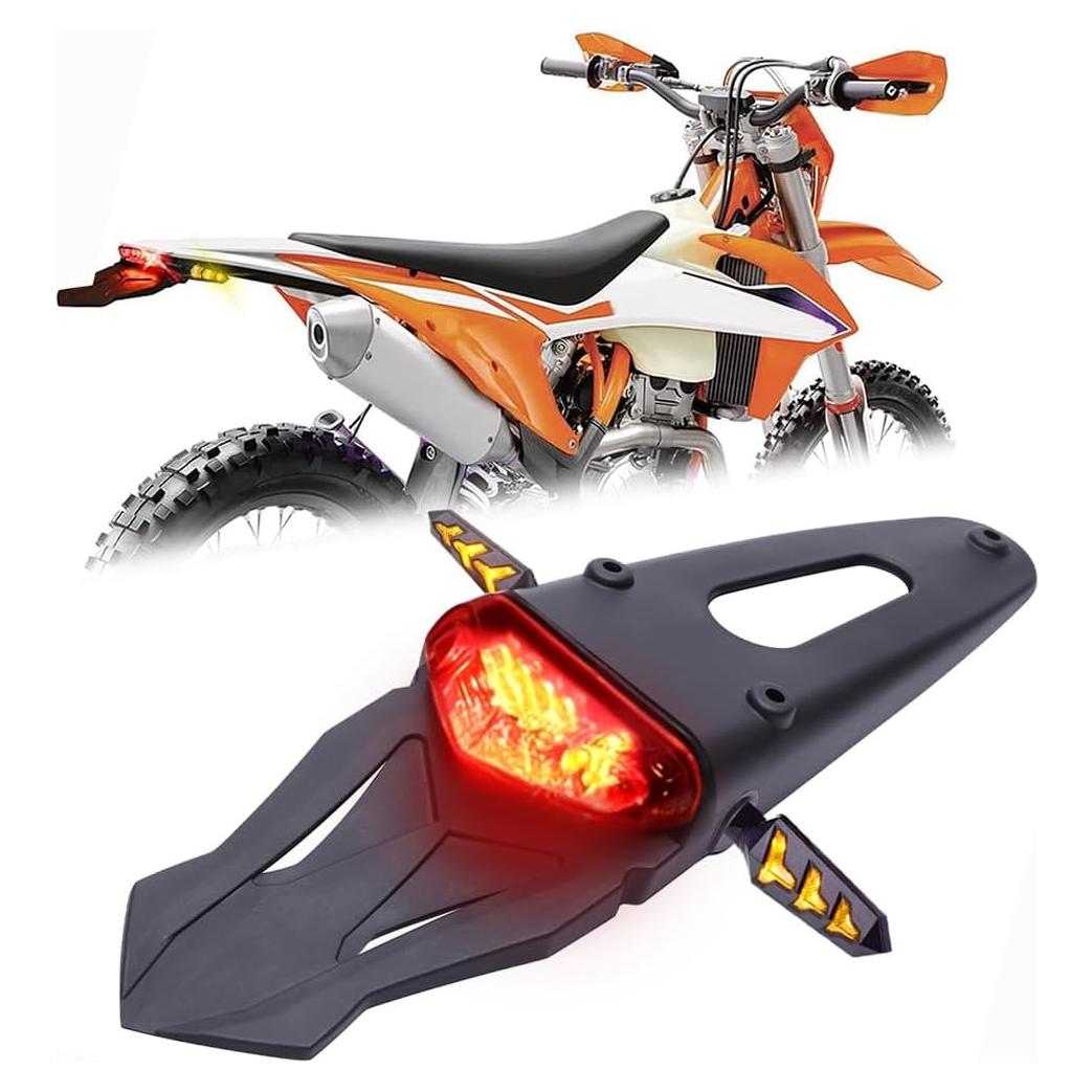 Luz Trasera LED Goodfitment 12V con Señales de Giro