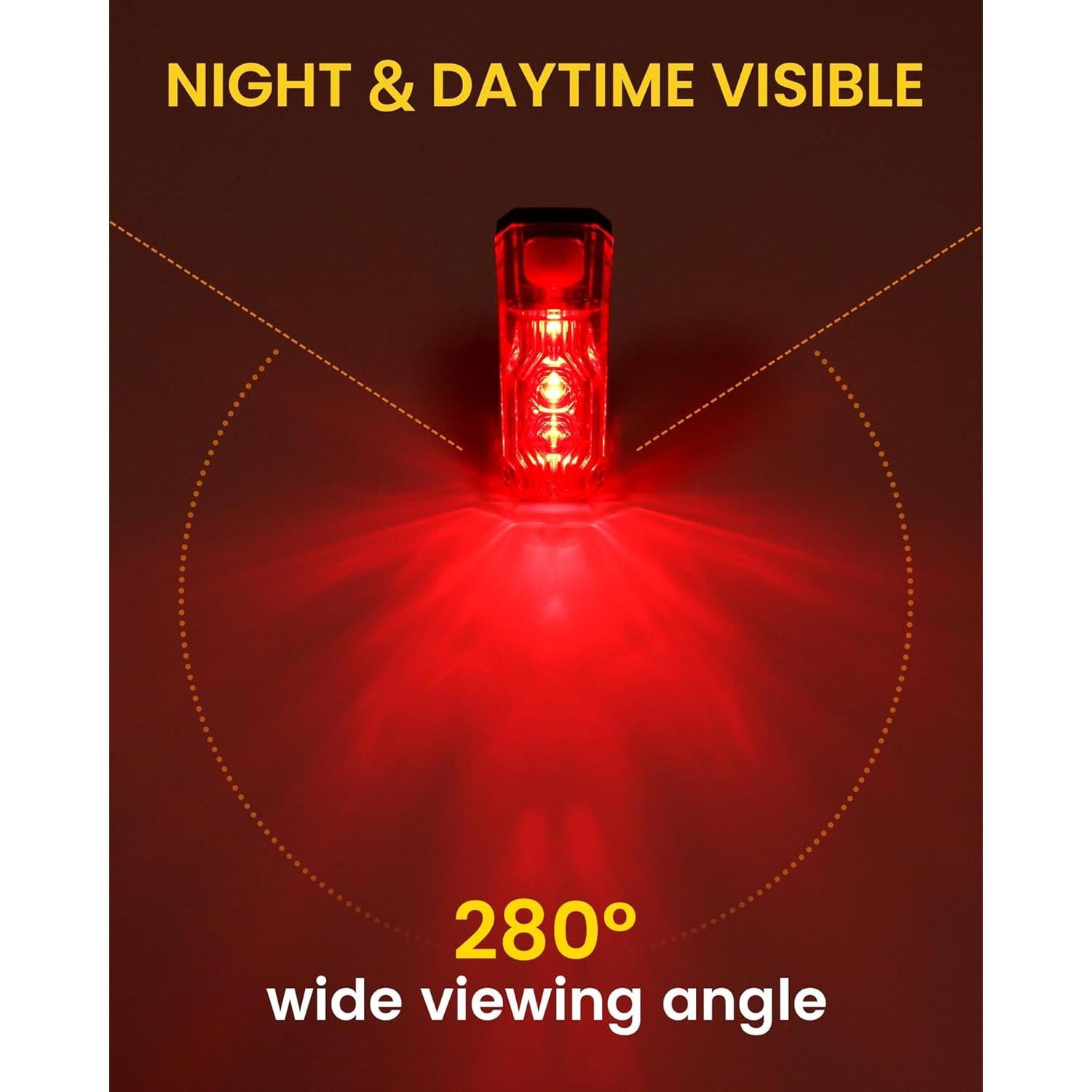 Luz Trasera para Bicicleta Ravemen TR250, 250 Lúmenes, USB-C