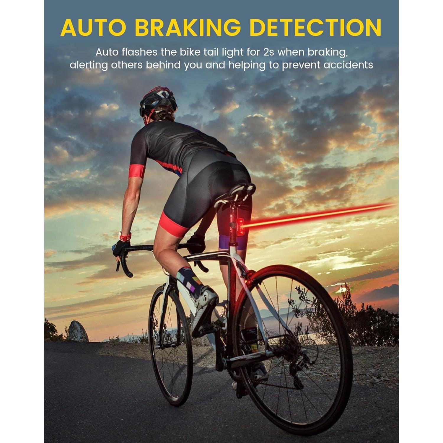 Luz Trasera para Bicicleta Ravemen TR250, 250 Lúmenes, USB-C