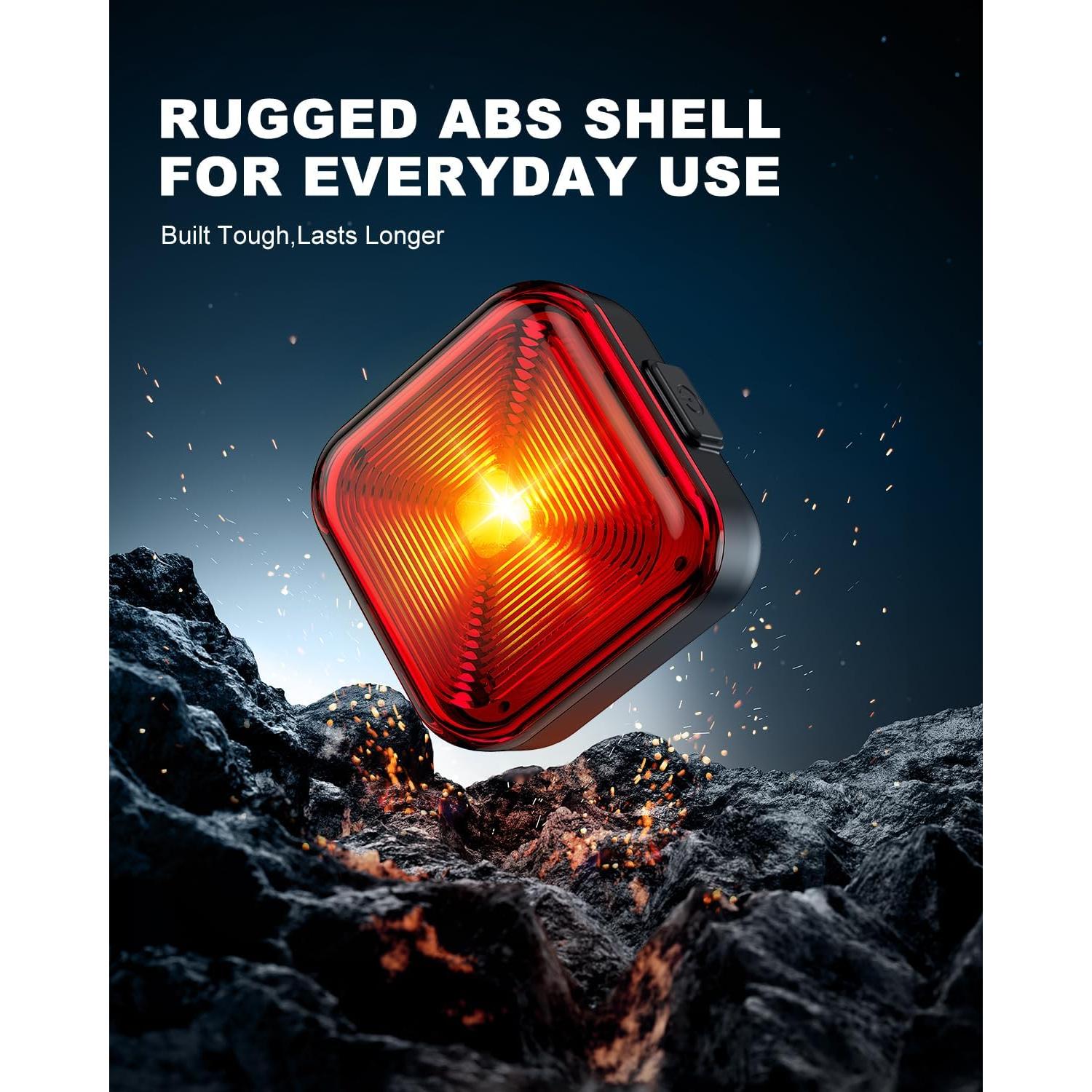 Luz Trasera LED Onvian CT06 Recargable USB Impermeable IP64