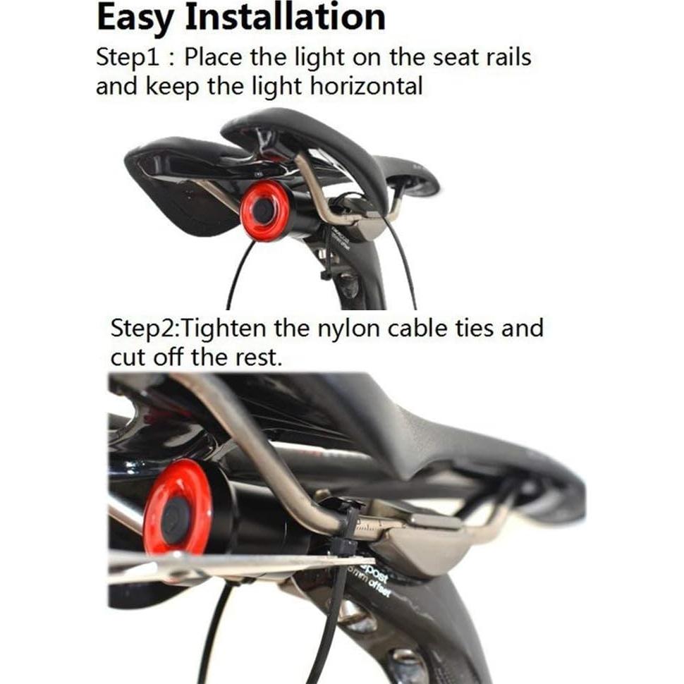 Luz Trasera Inteligente Nkomax BTL LED Recargable IPX6