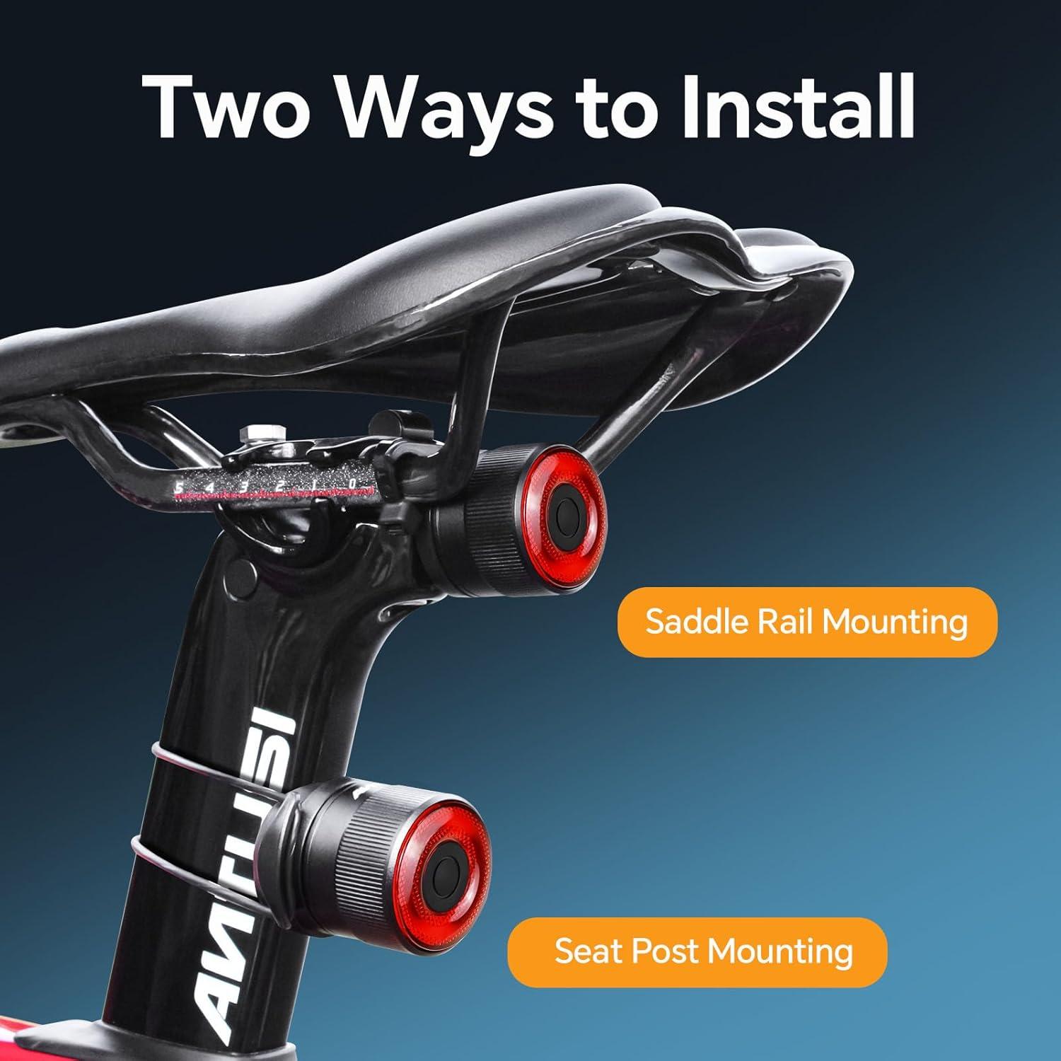 Luces Traseras Inteligentes LAOPAO RS3 para Bicicleta LED