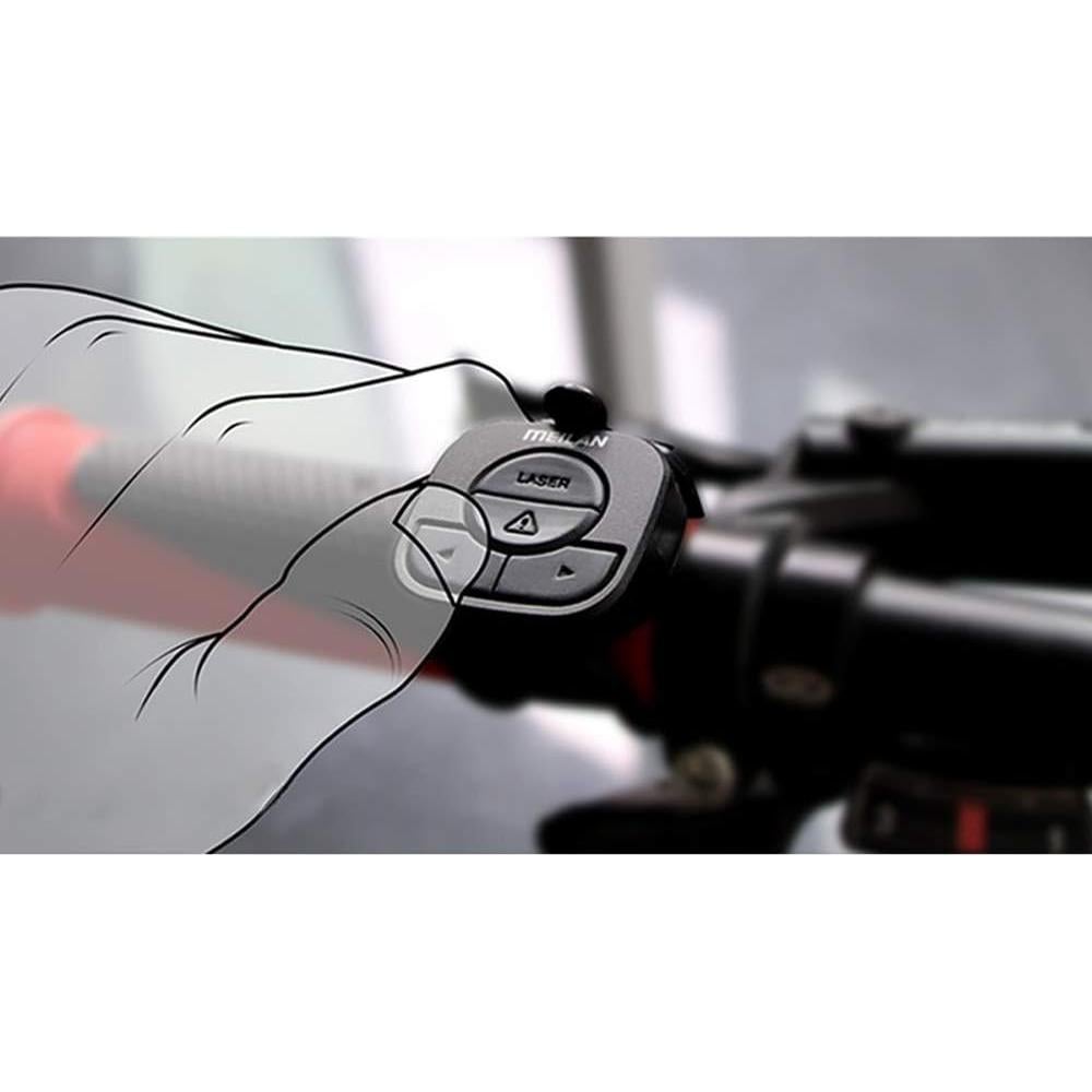 Luz Trasera Inteligente MEILAN X6 Recargable USB Impermeable