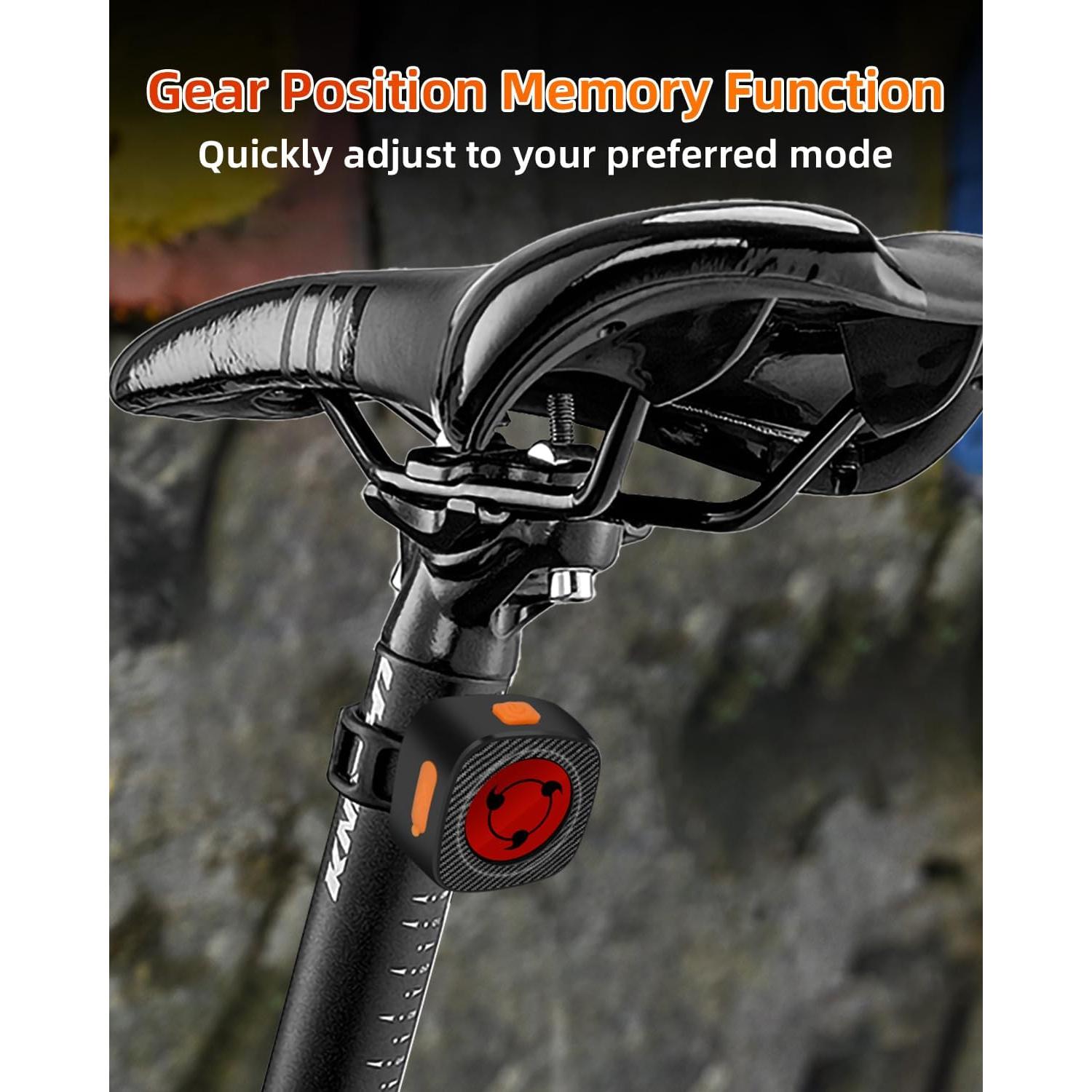 Luz Trasera LED UPWINGSPIRAL Demon Eyes Impermeable USB-C