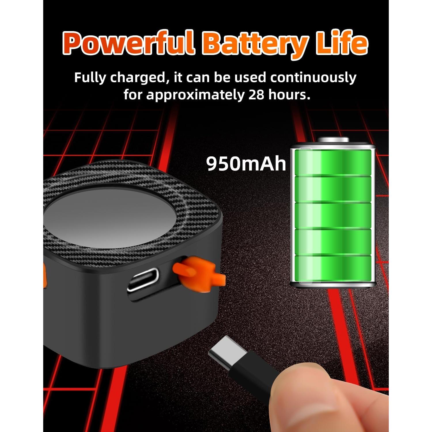 Luz Trasera LED UPWINGSPIRAL Demon Eyes Impermeable USB-C