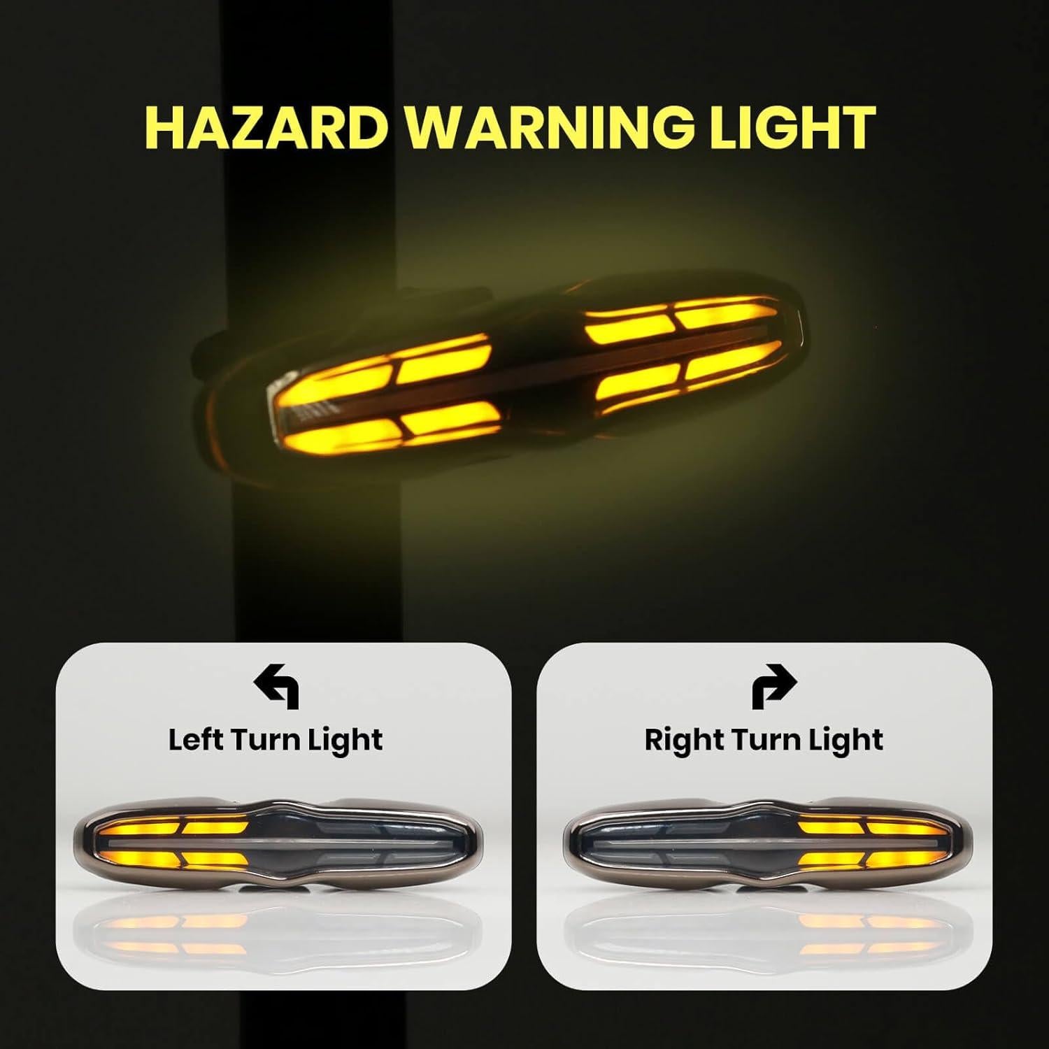 Luz Trasera Inteligente IWONDER PB001 con Señales de Giro