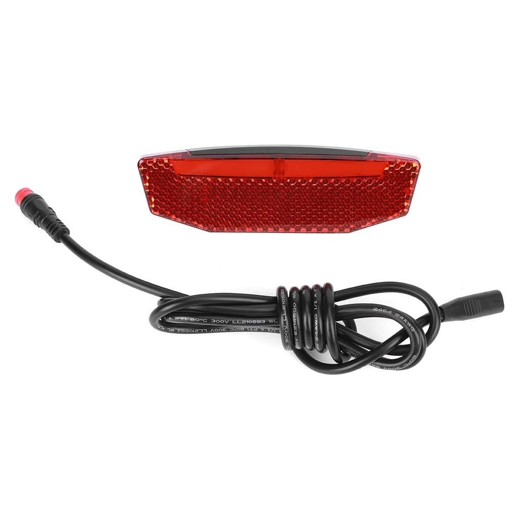 Luz Trasera LED Vikye 6V-60V Impermeable para Bicicleta