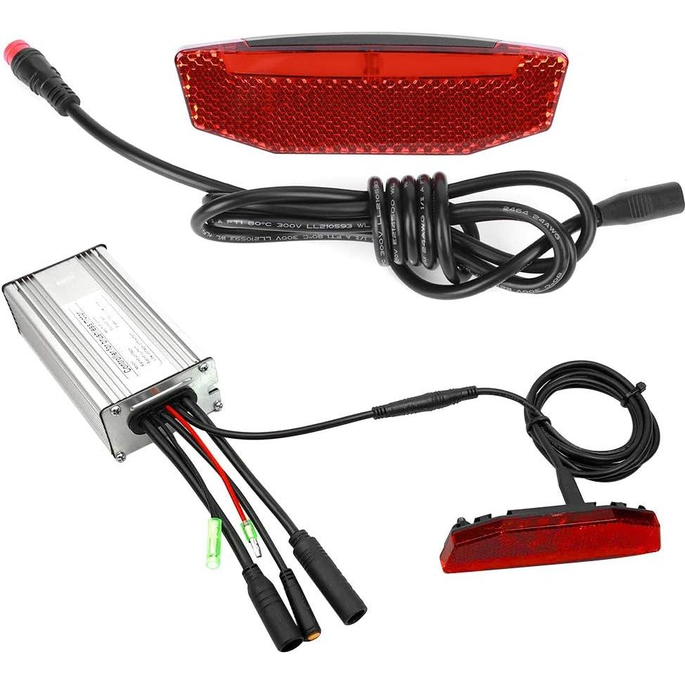 Luz Trasera LED Vikye 6V-60V Impermeable para Bicicleta