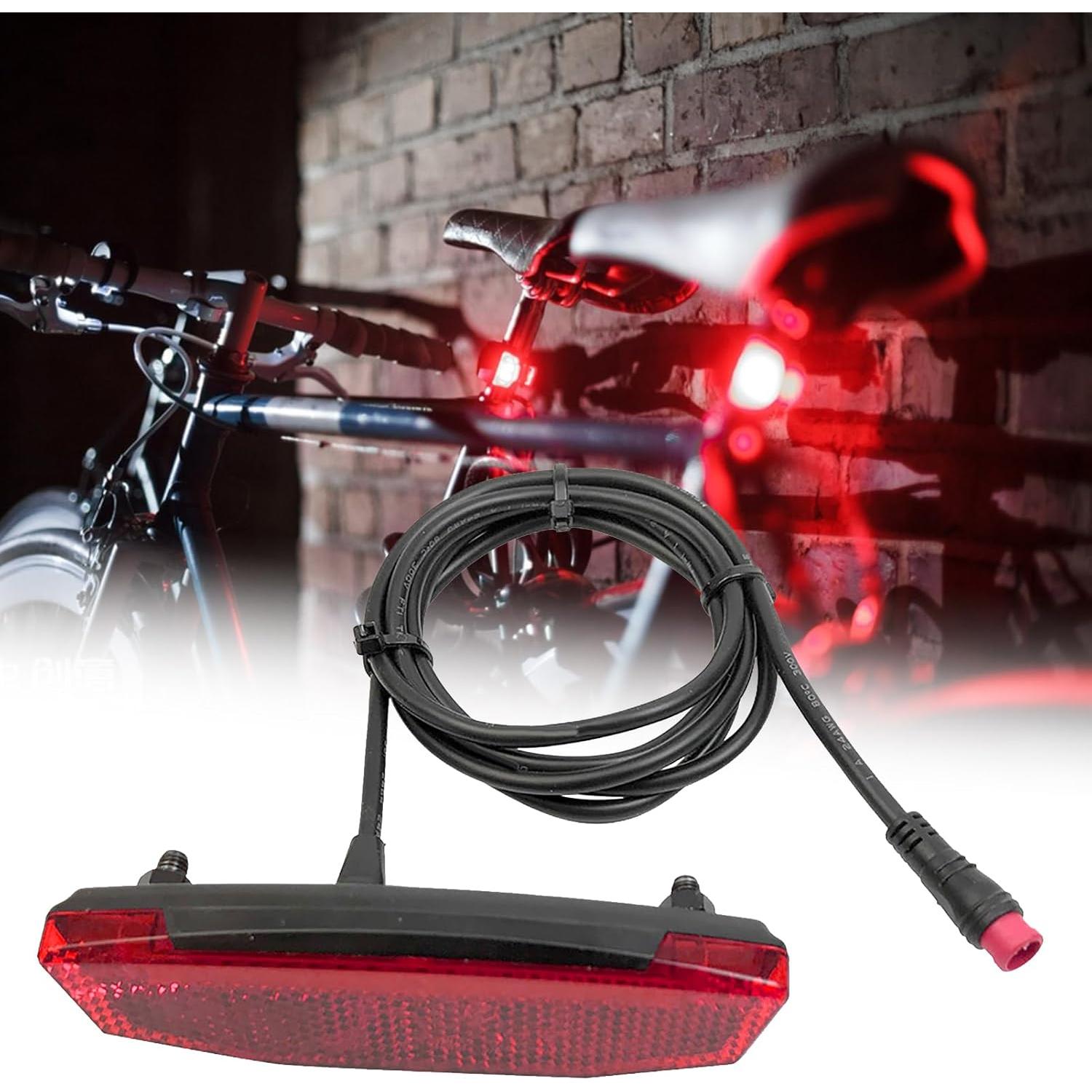 Luz Trasera LED Frdhee para Bicicleta Eléctrica Impermeable