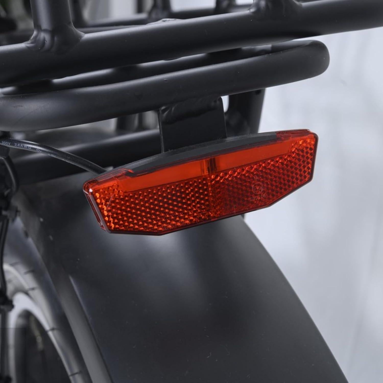 Luz Trasera LED Frdhee para Bicicleta Eléctrica Impermeable