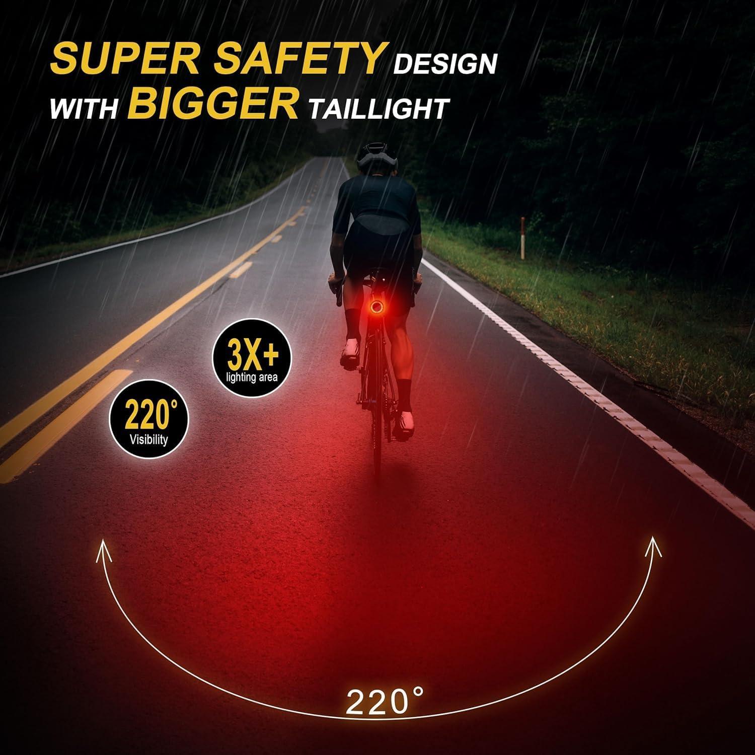 Luz de Seguridad para Bicicleta G2FS LITH DR104M 150 Lúmenes