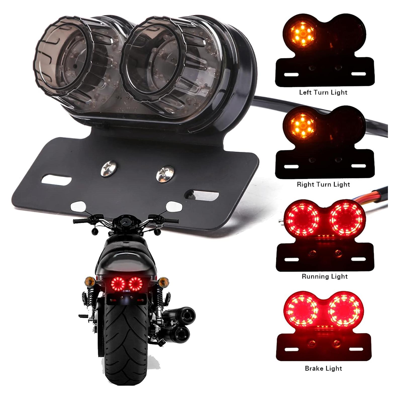 Luz Trasera LED DREAMIZER 40W para Motocicleta y Bicicleta
