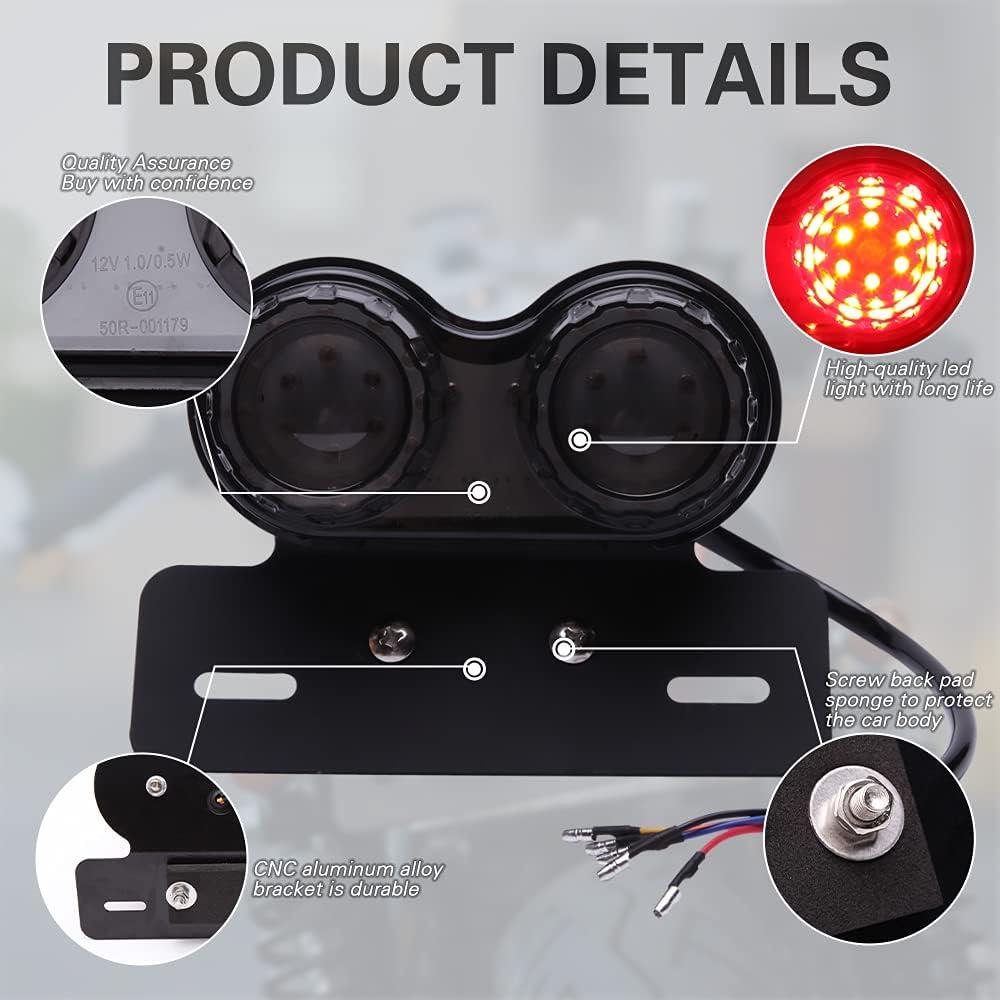 Luz Trasera LED DREAMIZER 40W para Motocicleta y Bicicleta