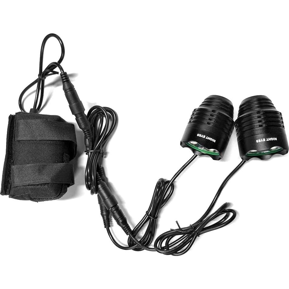 Faro de Bicicleta Ojos de Noche 2400 Lúmenes Recargable