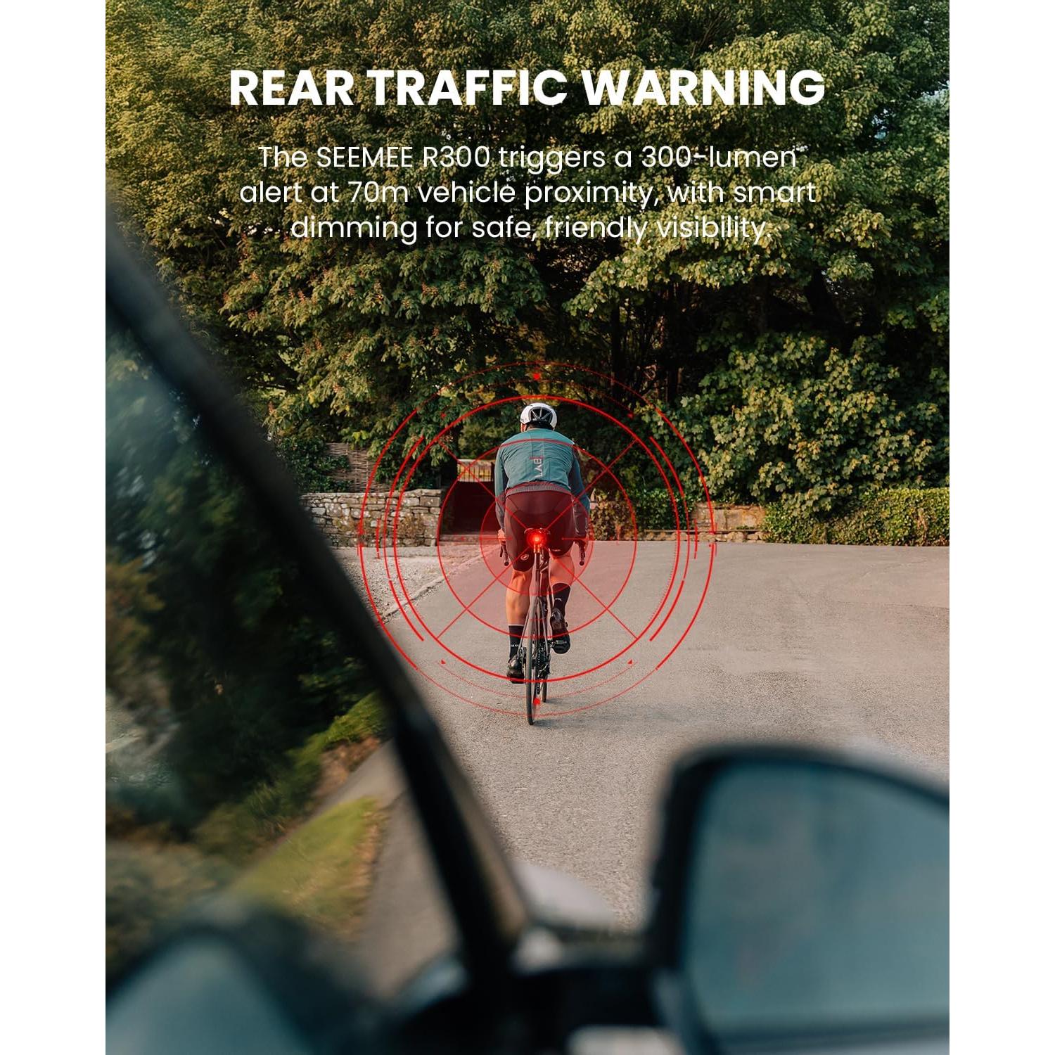 Luz Trasera Inteligente Magicshine SEEMEE R300 con Radar ANT+