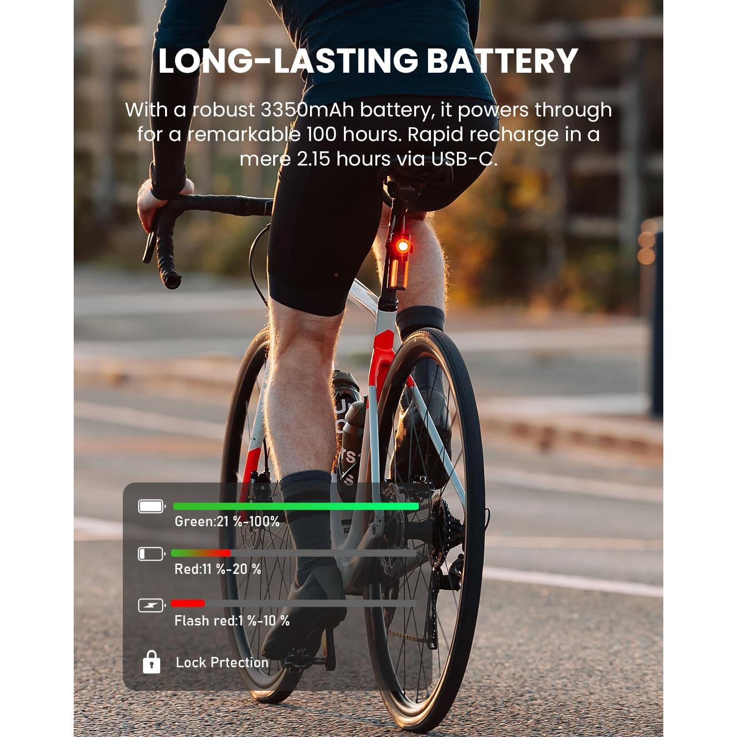 Luz Trasera Inteligente Magicshine SEEMEE R300 con Radar ANT+