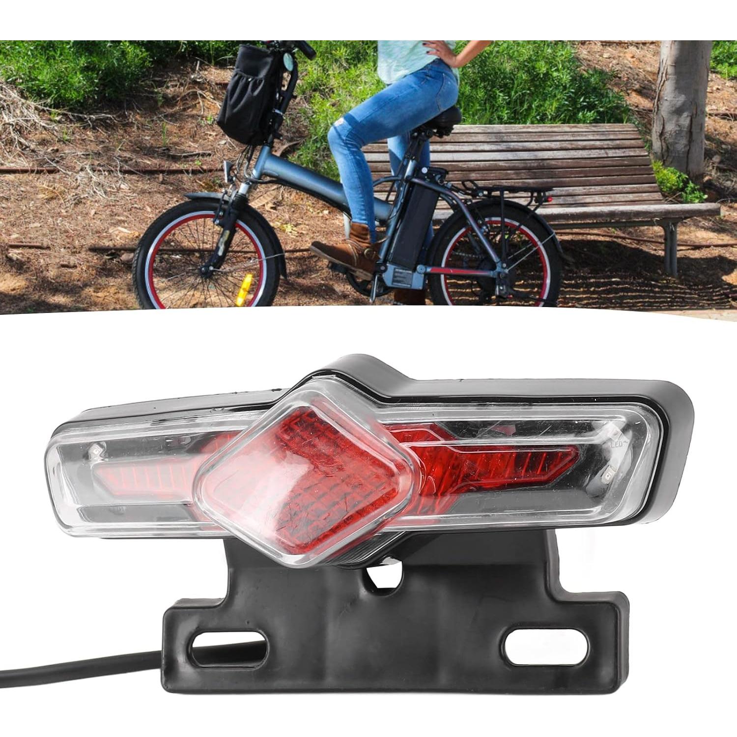 Luz trasera de bicicleta eléctrica Yuecoom 36-60V IPX4