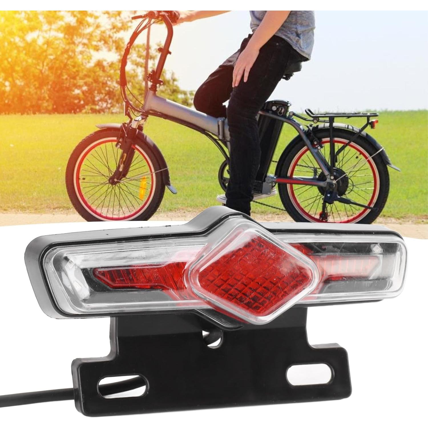 Luz trasera de bicicleta eléctrica Yuecoom 36-60V IPX4