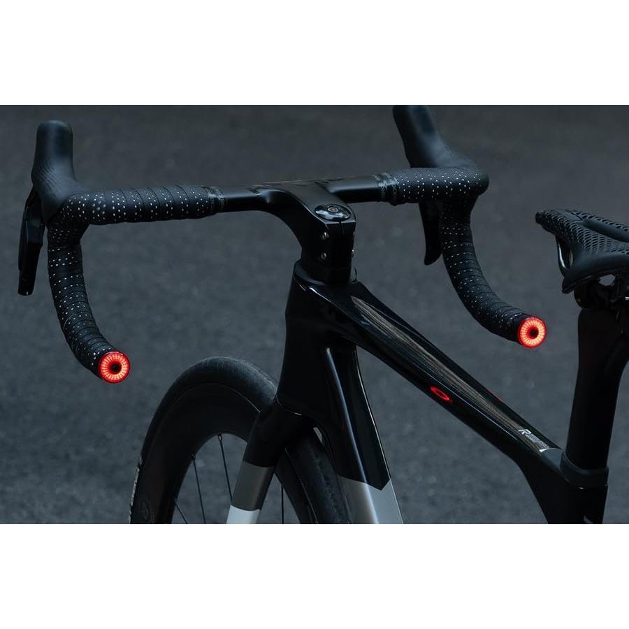 Tapones de Manillar Rockbros con Luz Sensor de Frenos IPX6