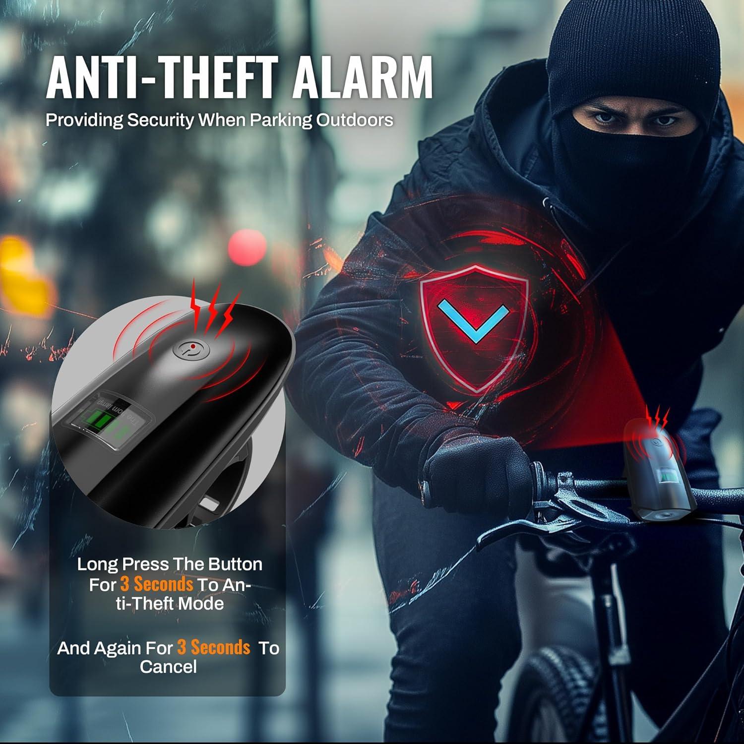 Juego de luces para bicicleta Favorbrite DRFX 1400 Lúmenes USB