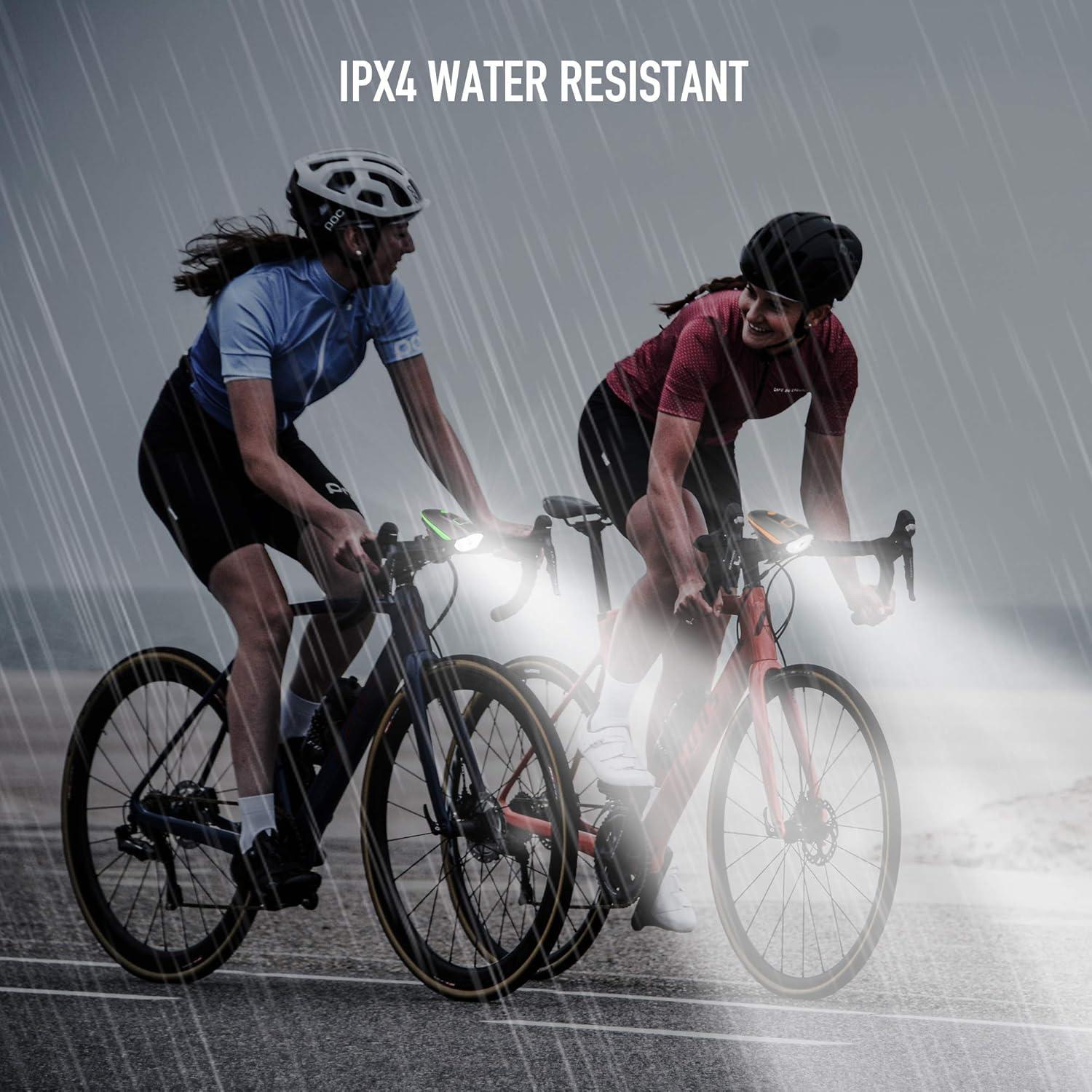 Juego de luces para bicicleta Favorbrite DRFX 1400 Lúmenes USB