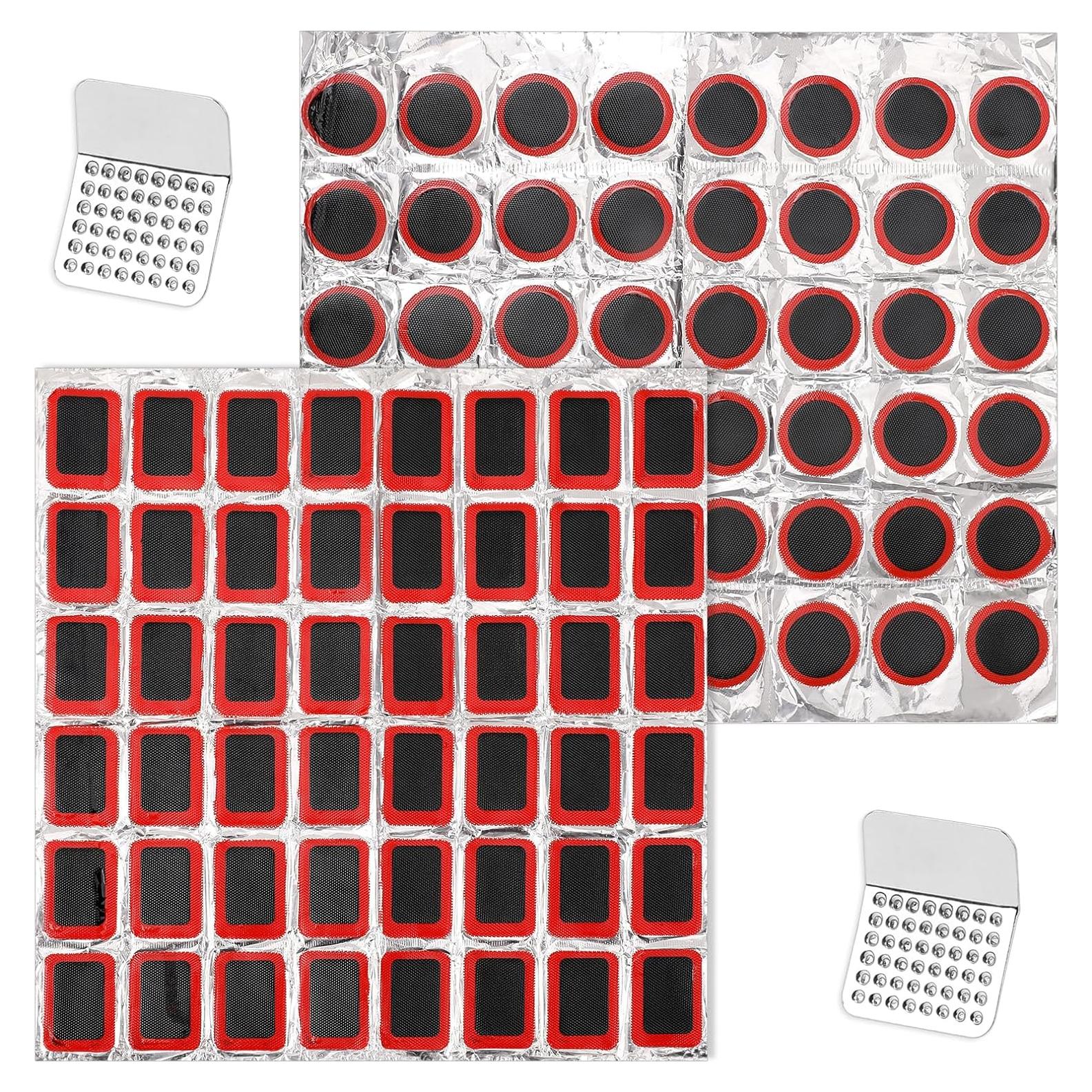 Kit de Parche para Neumáticos Giantree 96 Pcs con Limas