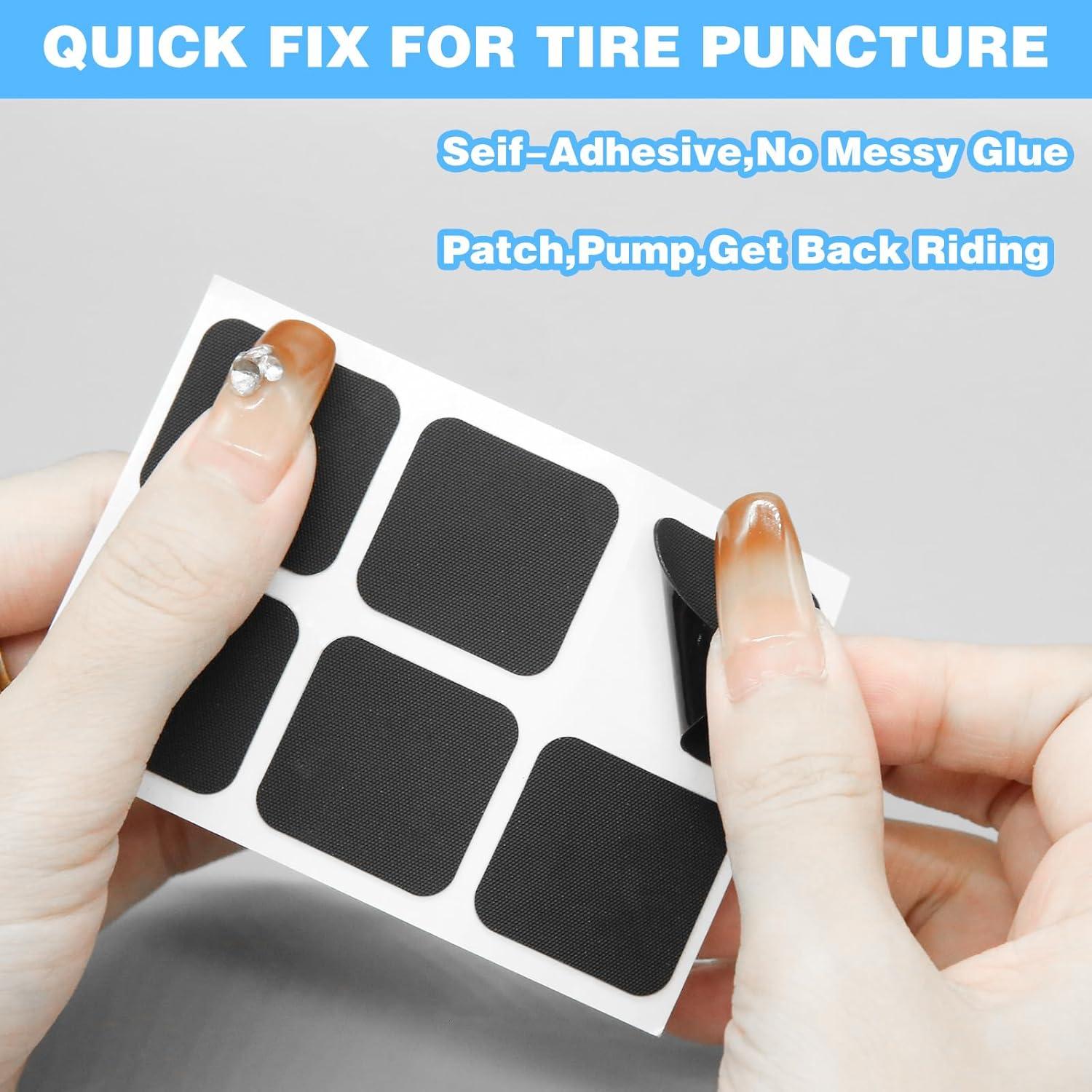 Kit de Parches para Neumáticos de Bicicleta CANIPHA 26 Piezas