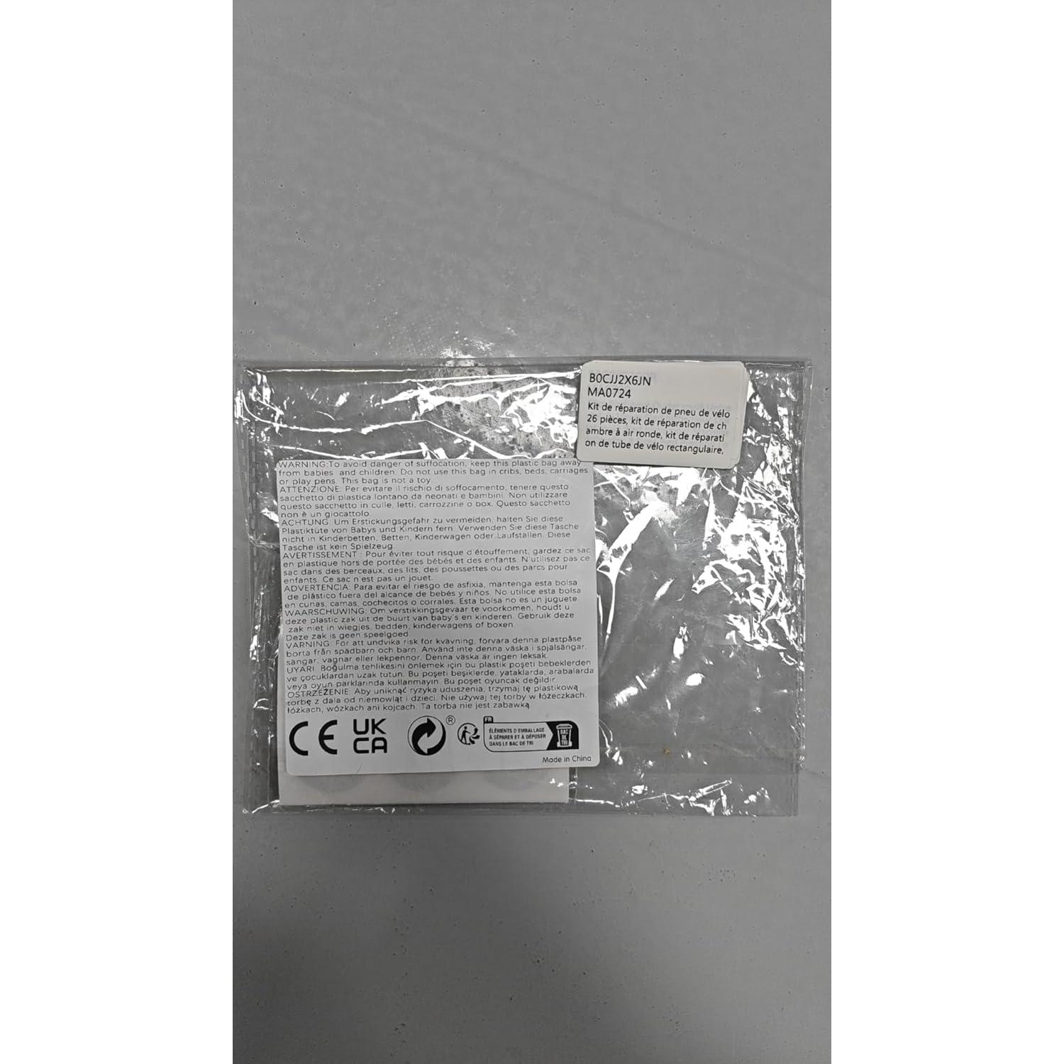 Kit de Parches para Neumáticos de Bicicleta CANIPHA 26 Piezas