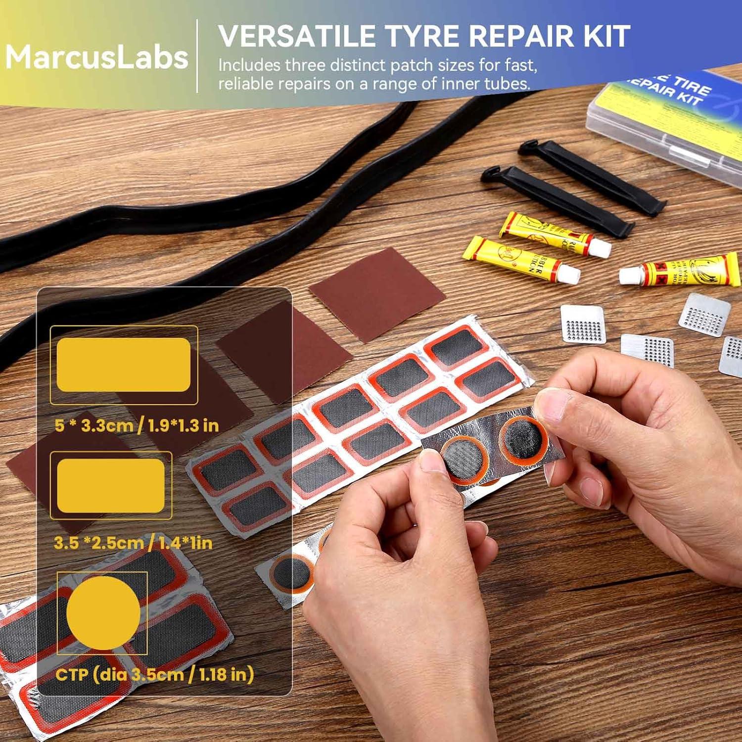 Kit de Reparación de Neumáticos de Bicicleta MarcusLabs