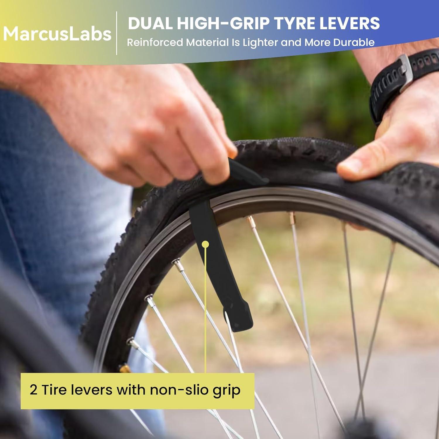 Kit de Reparación de Neumáticos de Bicicleta MarcusLabs