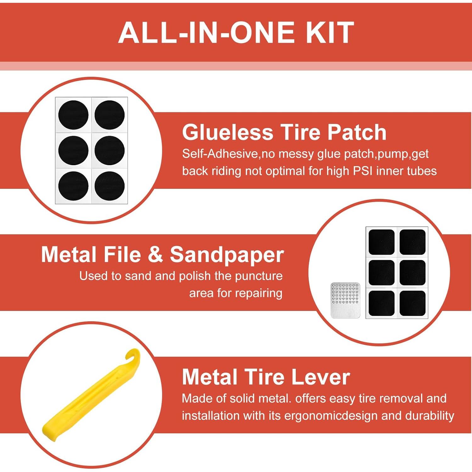 Kit de Reparación de Neumáticos VITASHYNX 28 Piezas
