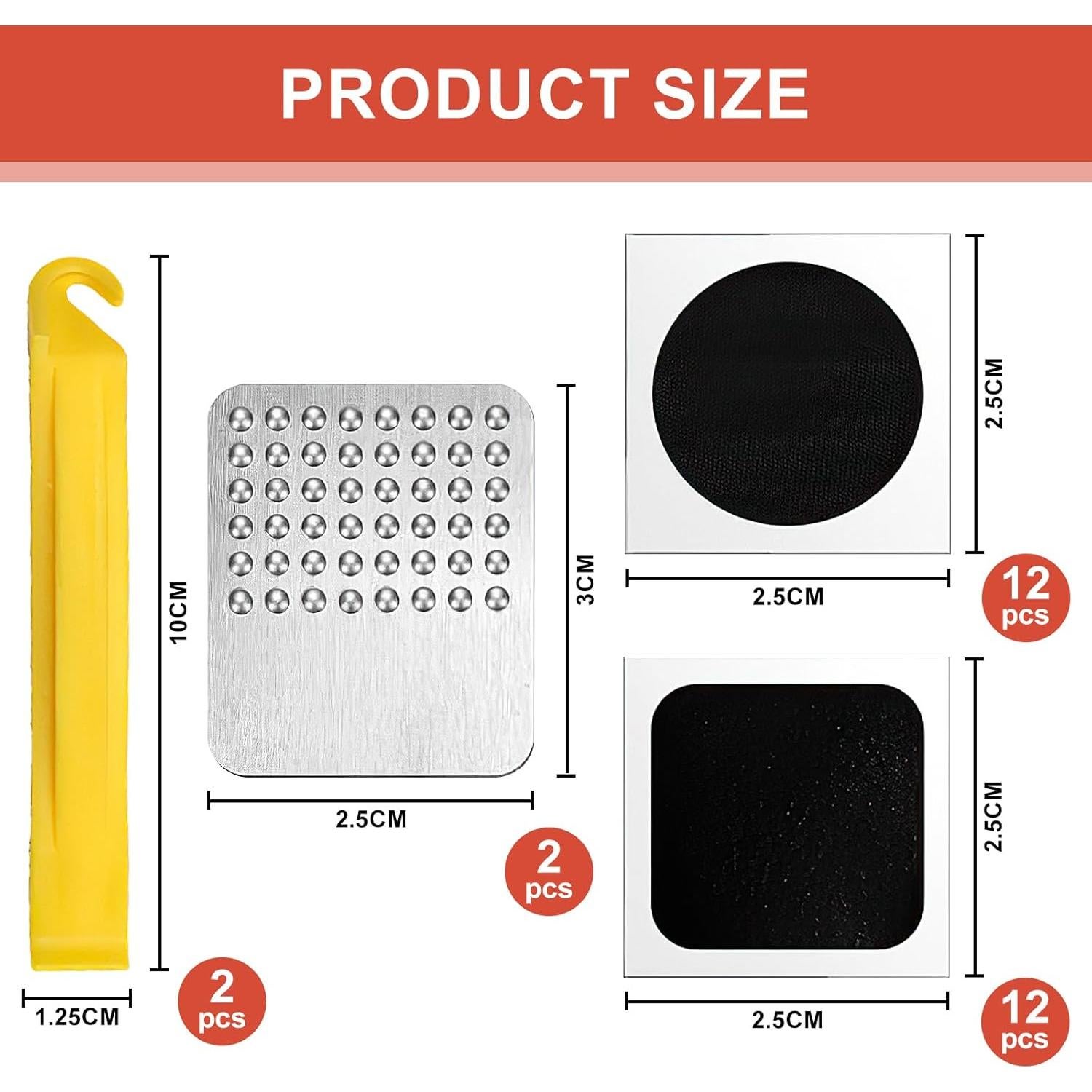 Kit de Reparación de Neumáticos VITASHYNX 28 Piezas